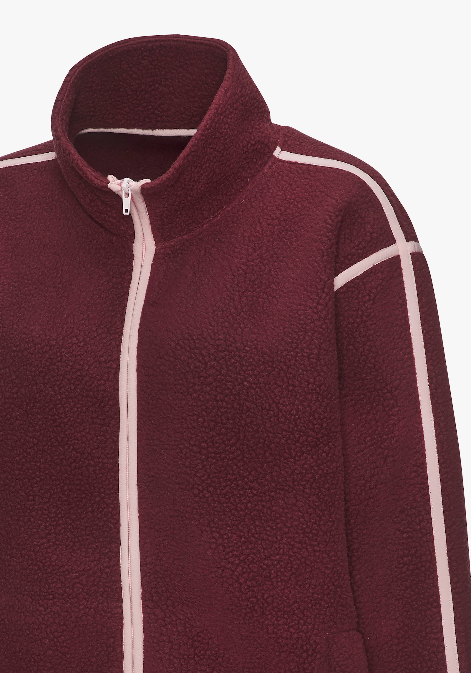 Buffalo Fleecejacke - burgund