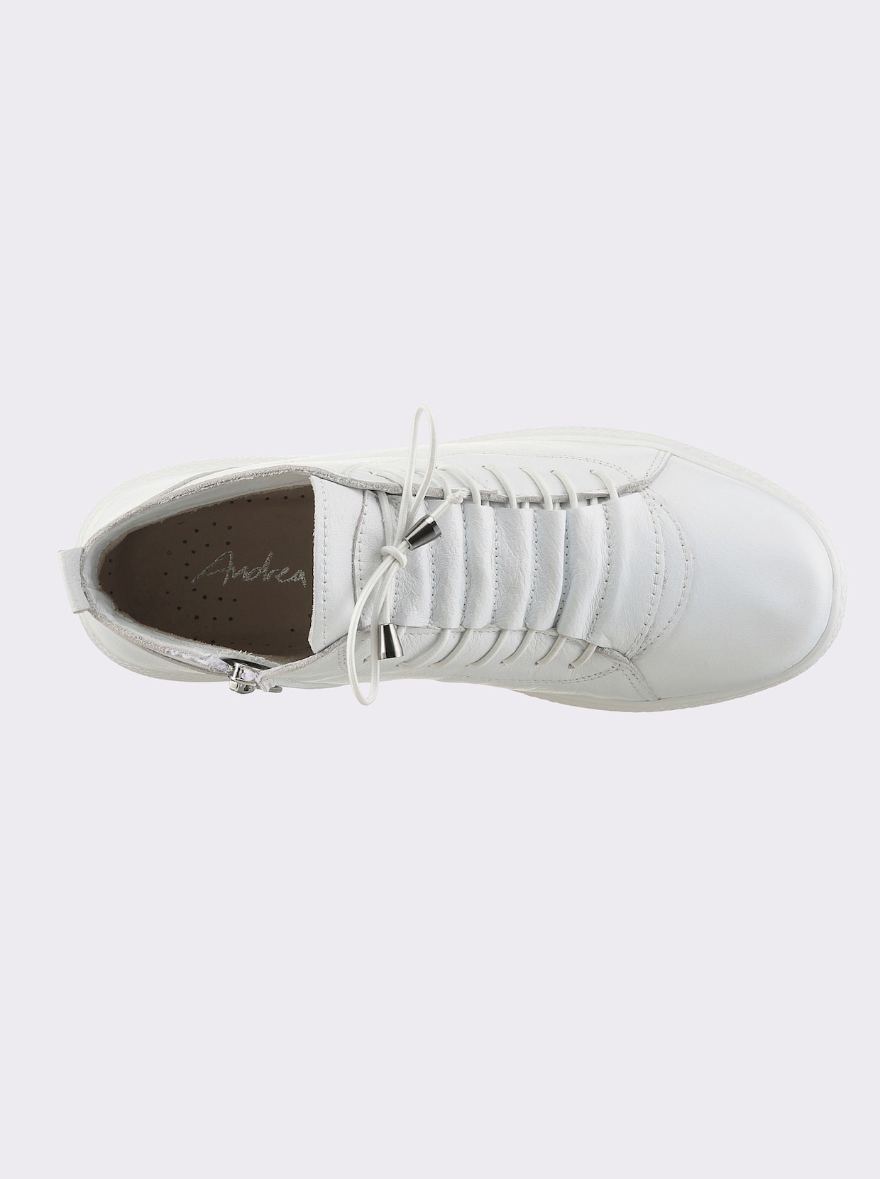 Andrea Conti Schnürstiefelette - weiss