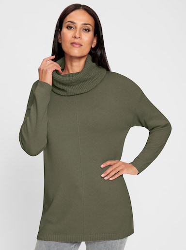 heine Longpullover - khaki