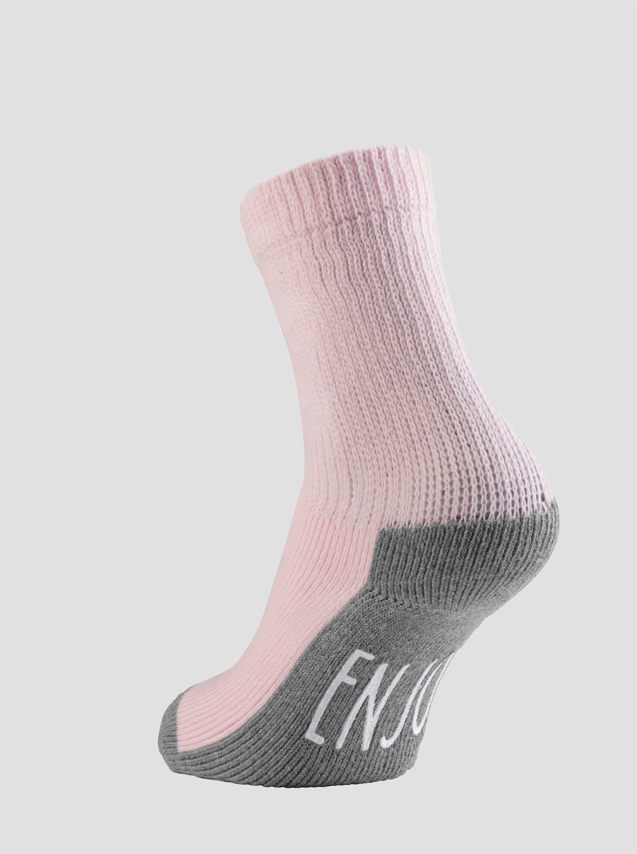 wäschepur Socken - rosé-grau