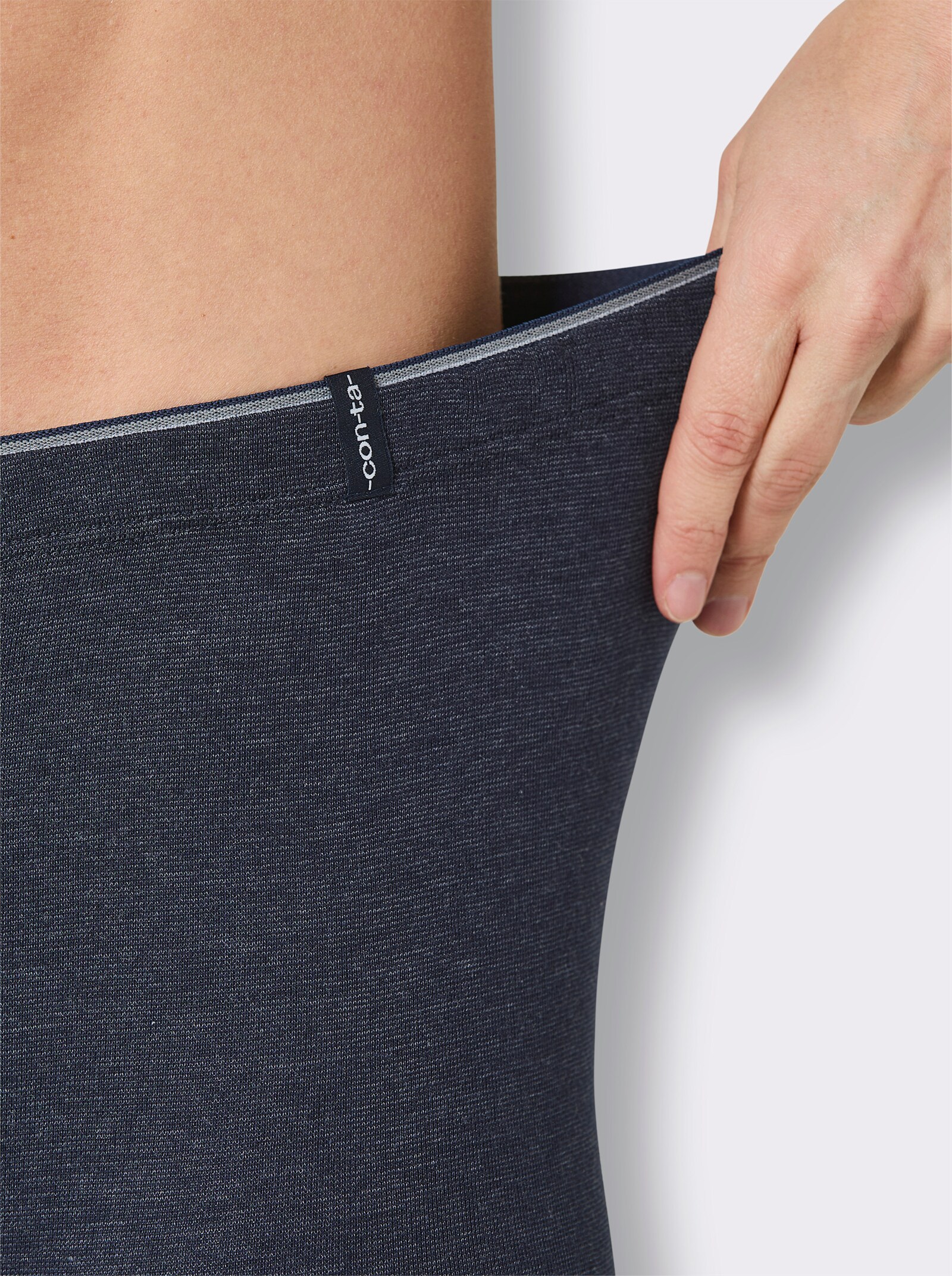 conta Hose kurz - marine-geringelt