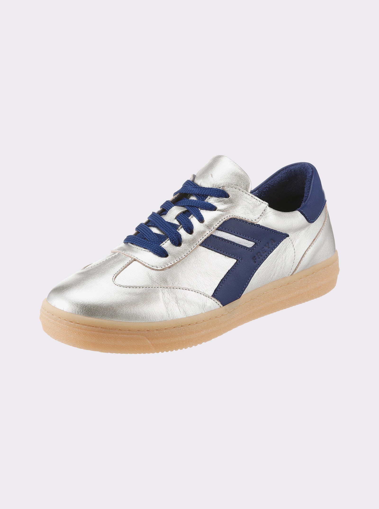 Andrea Conti Sneaker - silberfarben-blau