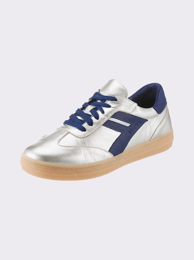 Andrea Conti Sneaker - silberfarben-blau