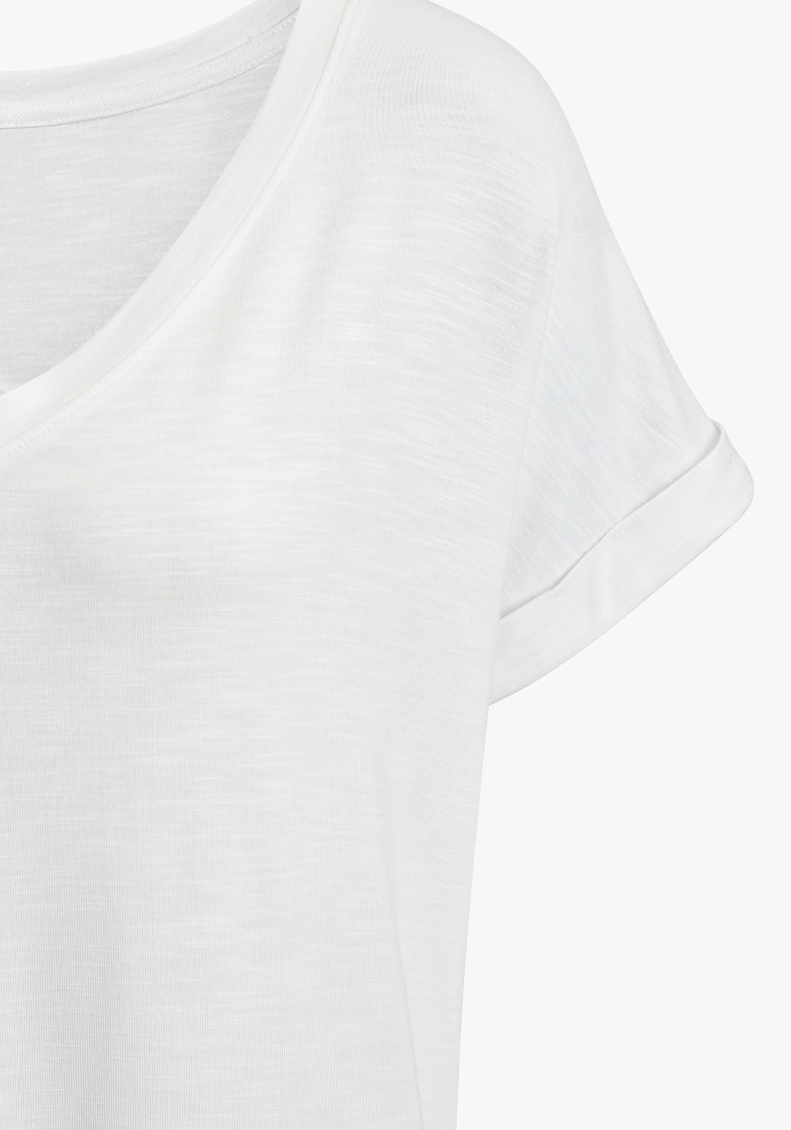 Beachtime V-Shirt - weiß