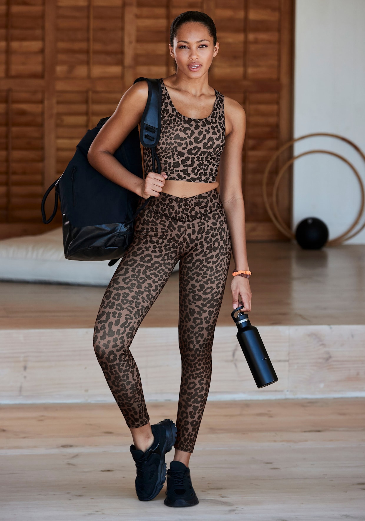 LASCANA ACTIVE Leggings - braun