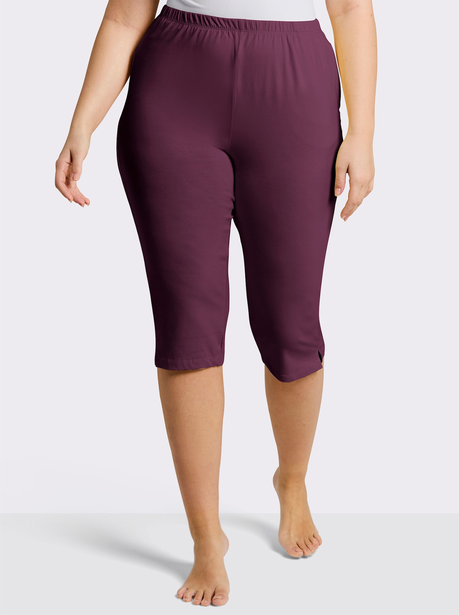 feel good Capri-Hosen - beere + marine