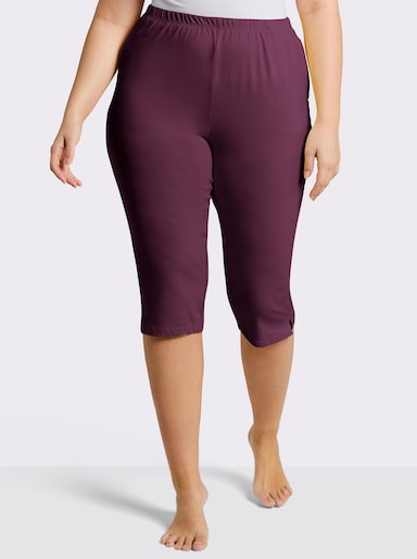 feel good Capri-Hosen - beere + marine