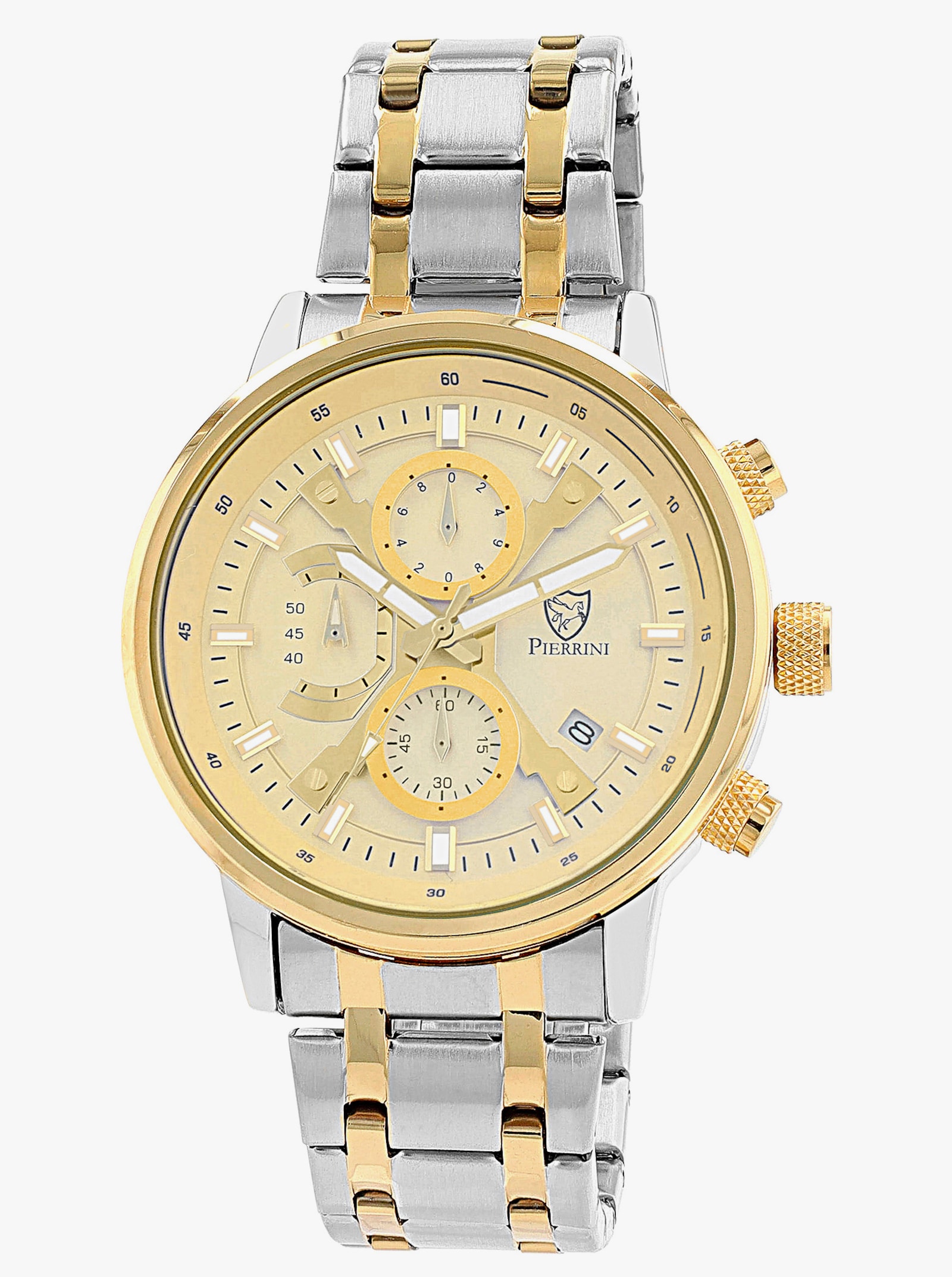 Herren-Chronograph - bicolor