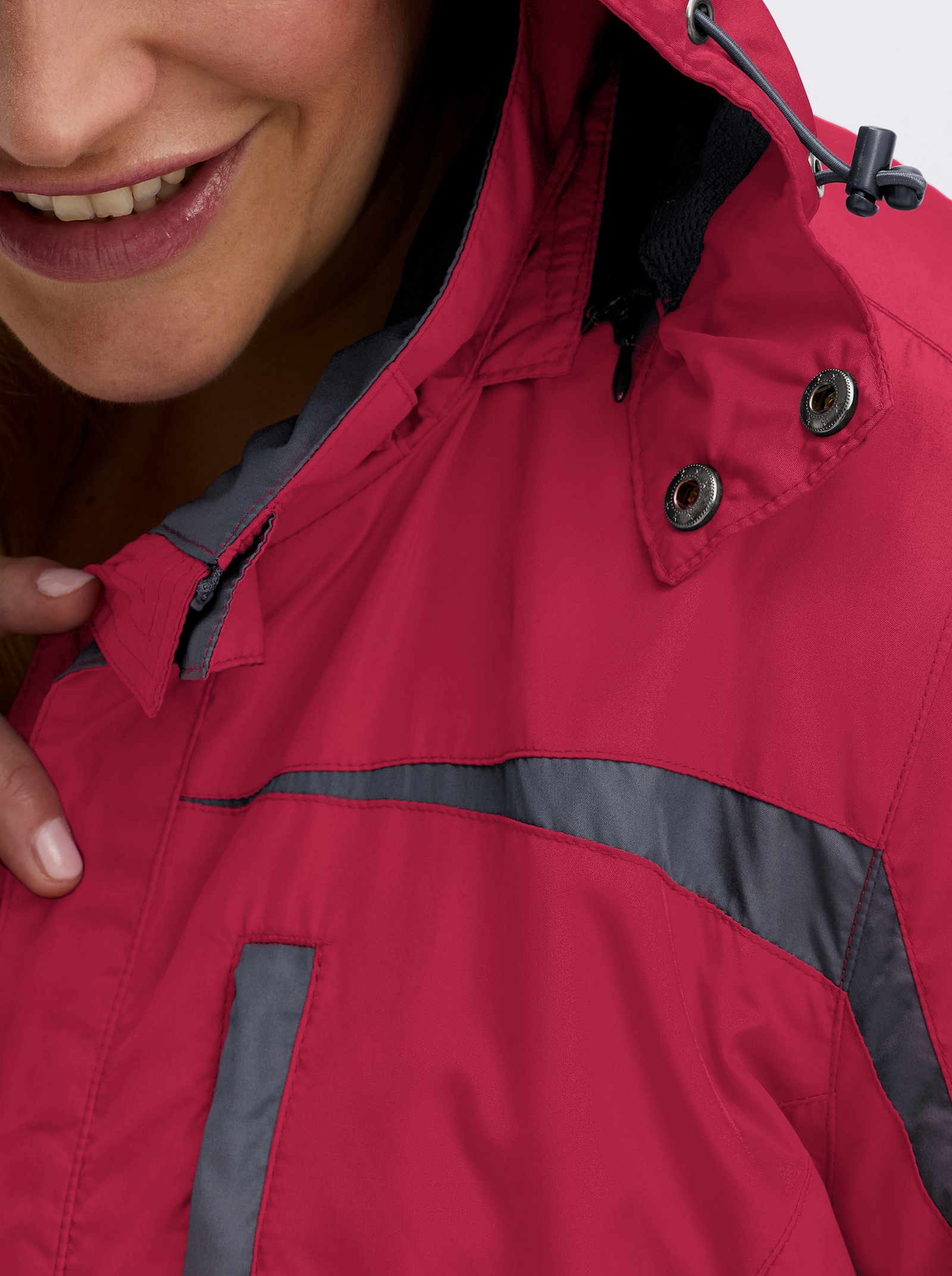 Funktionsjacke wind- und wasserabweisend - rot