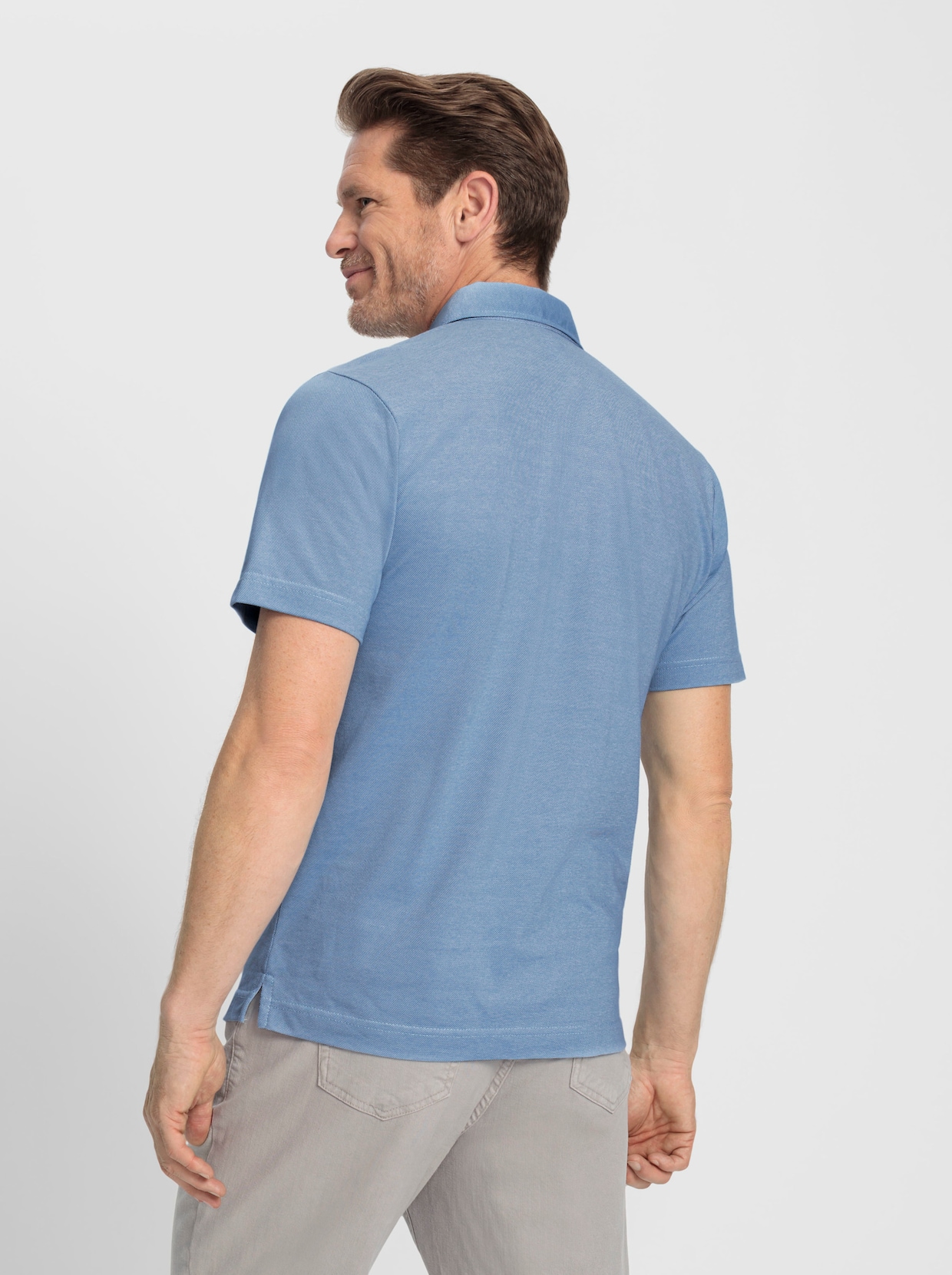 Catamaran Shirt met korte mouwen - middenblauw gemêleerd