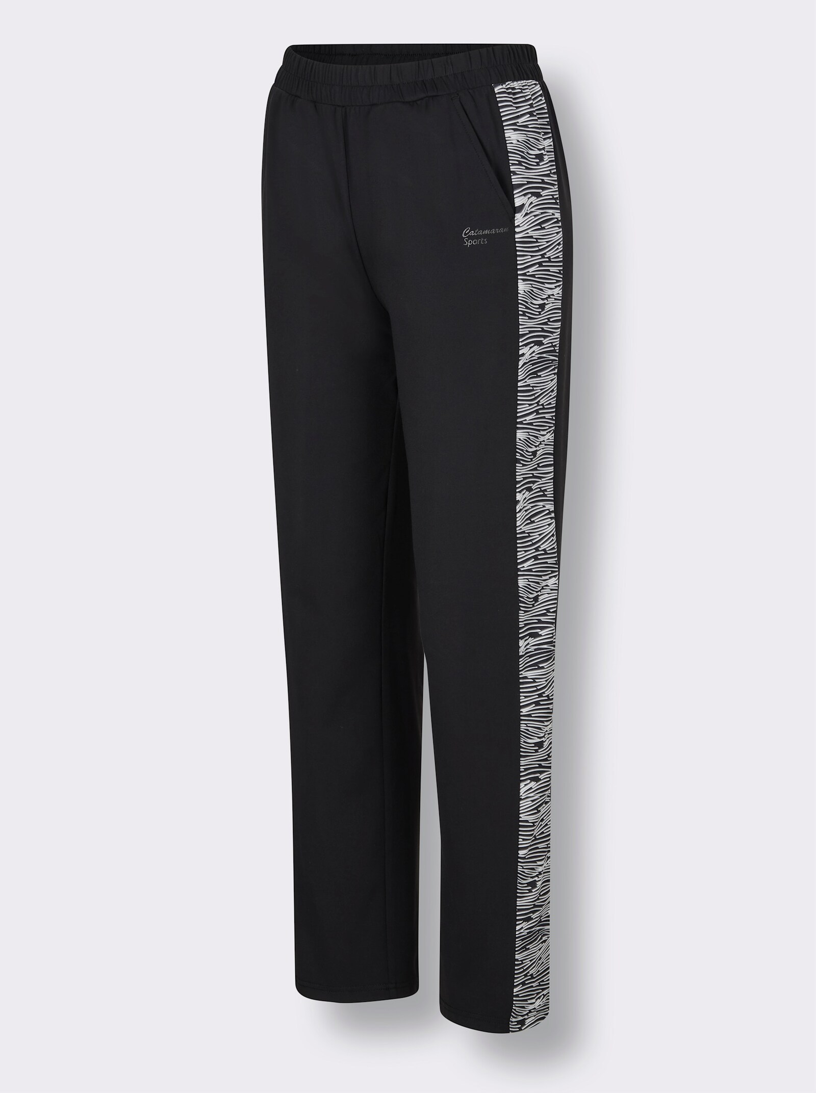 Catamaran Sports Sporthose mit seitlichen Druck-Einsätzen - schwarz