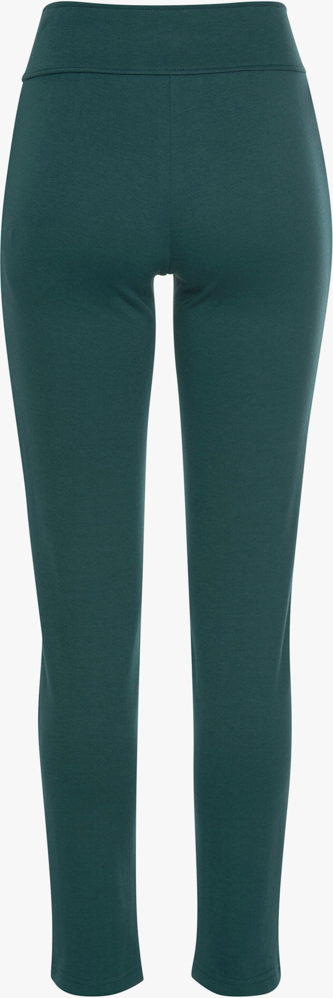Pantalon molletonné - vert foncé