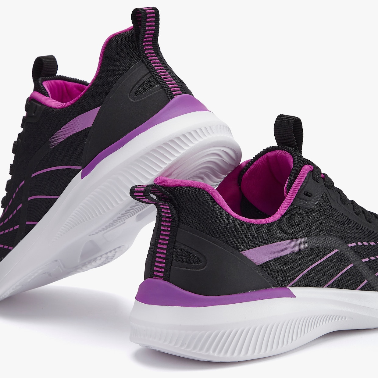 LASCANA Baskets - noir/violet