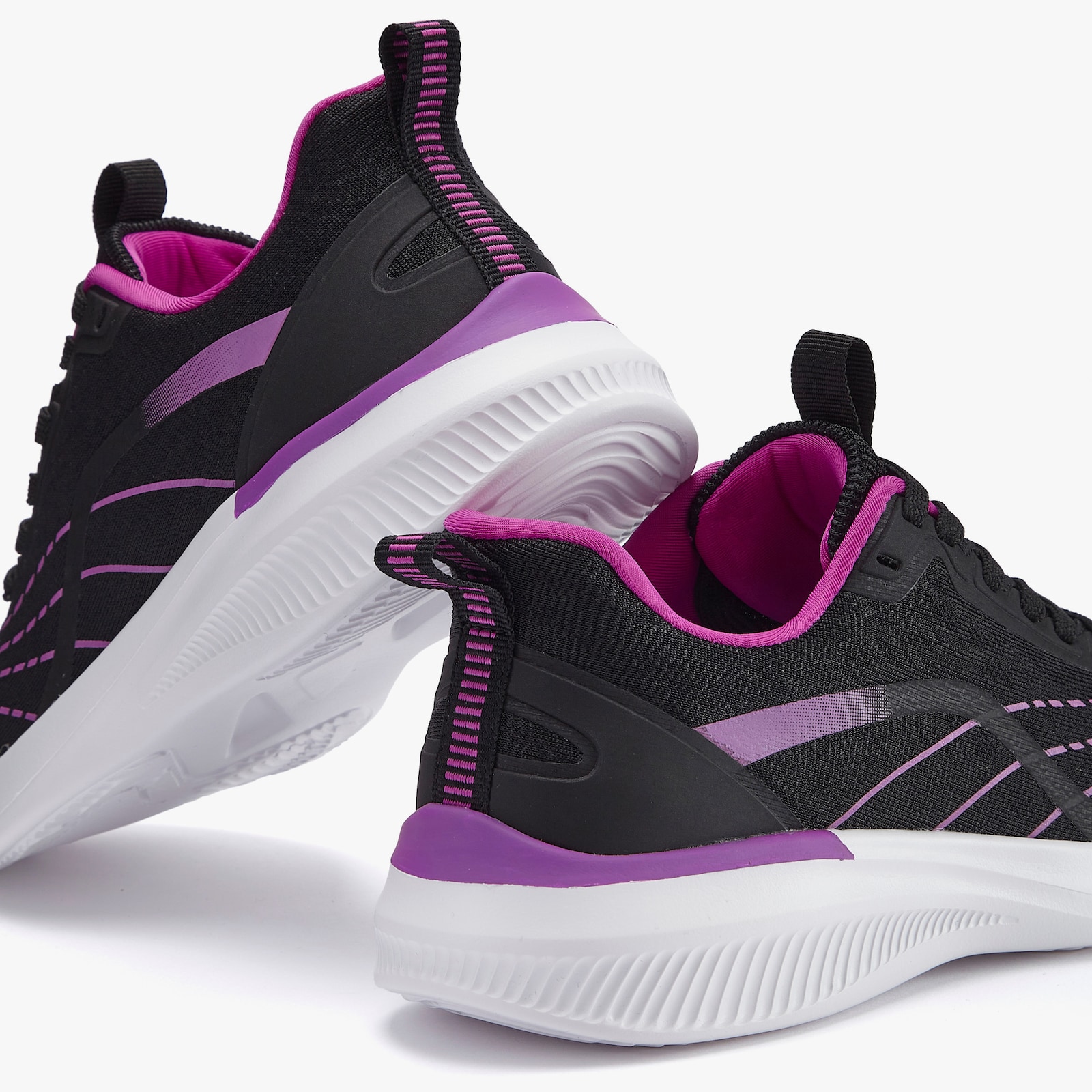 LASCANA Sneaker - schwarz/lila