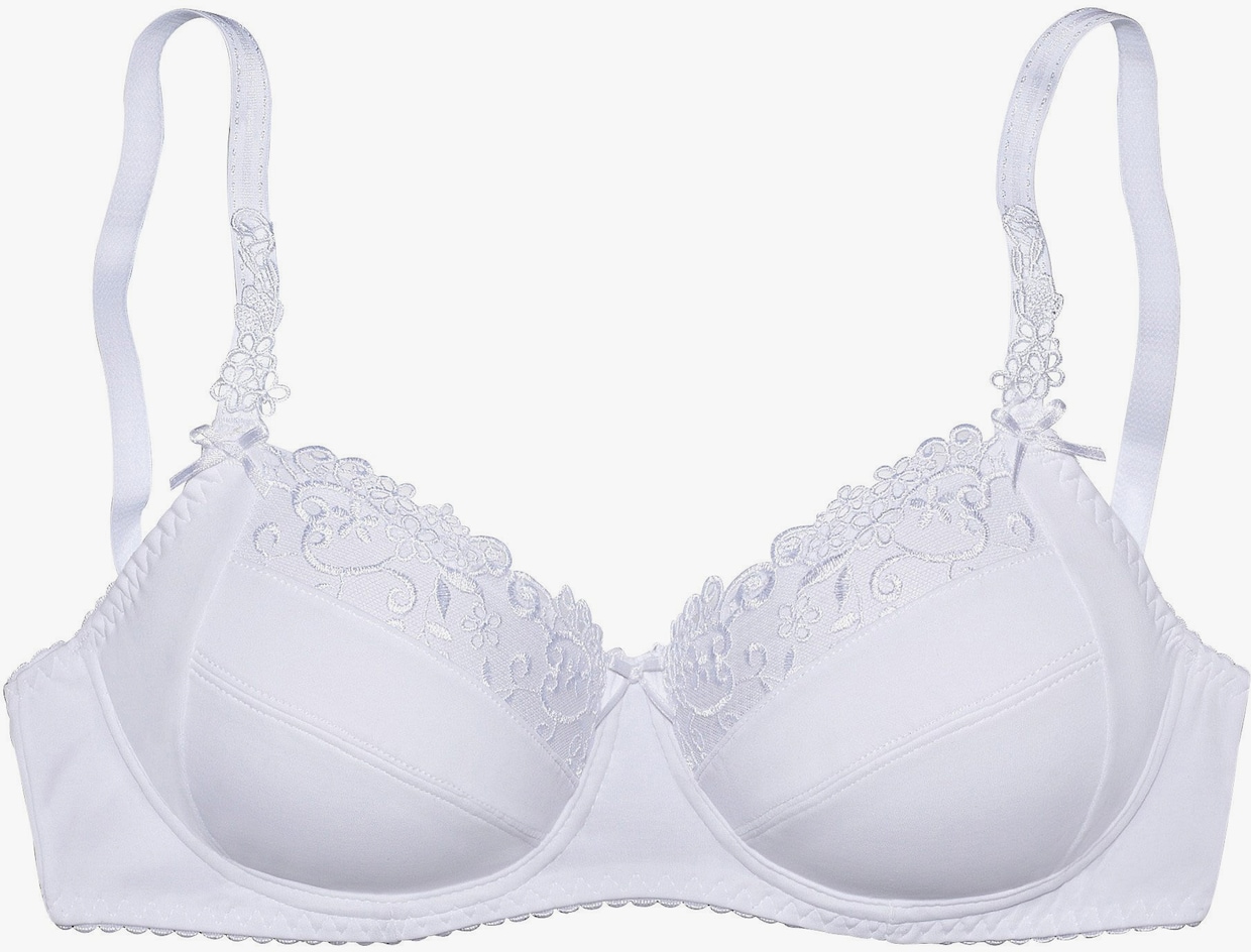 Nuance Soutien-gorge à armatures - blanc uni