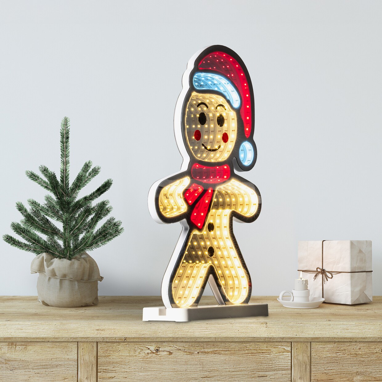 my home LED Dekofigur - rot, weiß, warmweiß