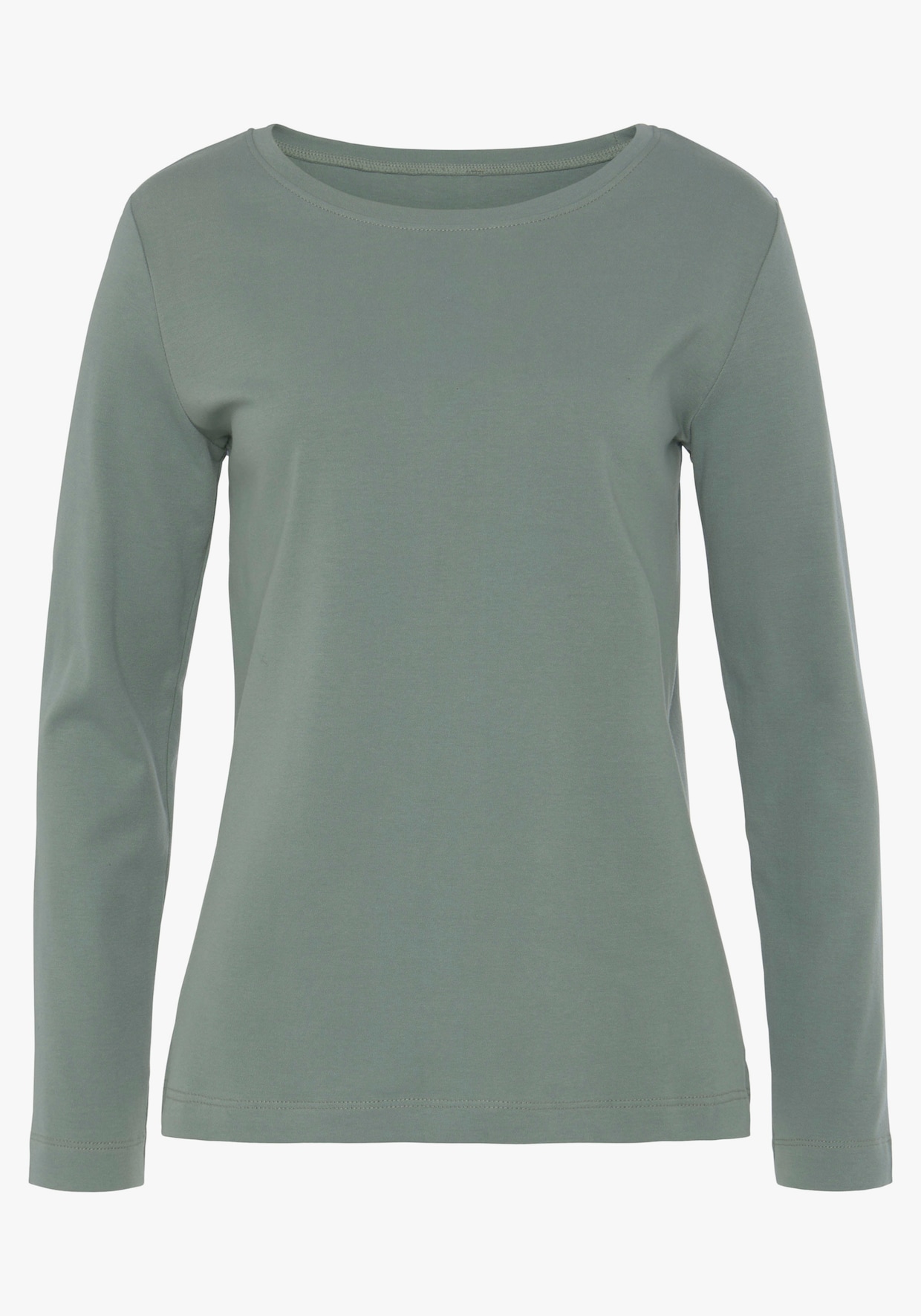 Vivance Langarmshirt - mint, taupe