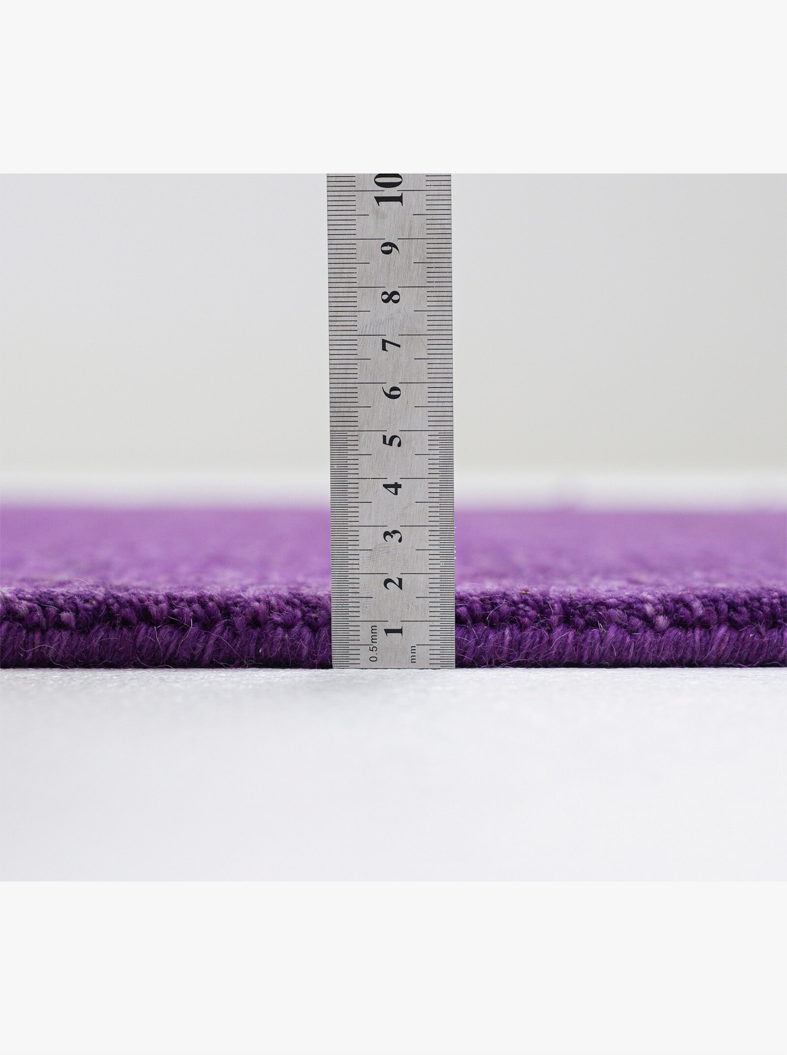 Theko Handwebteppich - lila