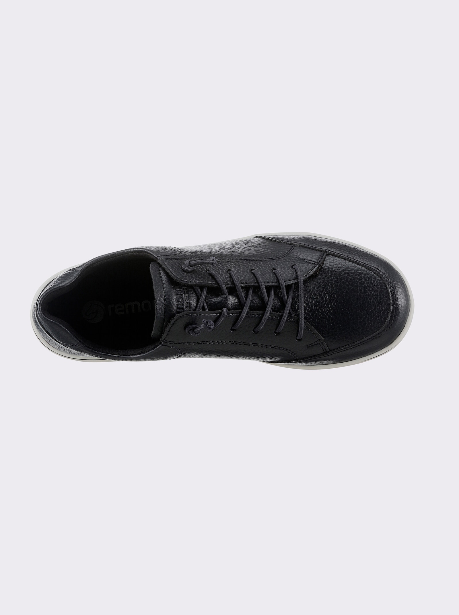 Remonte Sneaker met elastische vetersluiting - marine