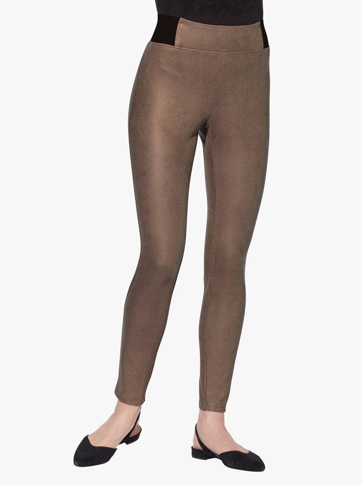 Leggings - braun
