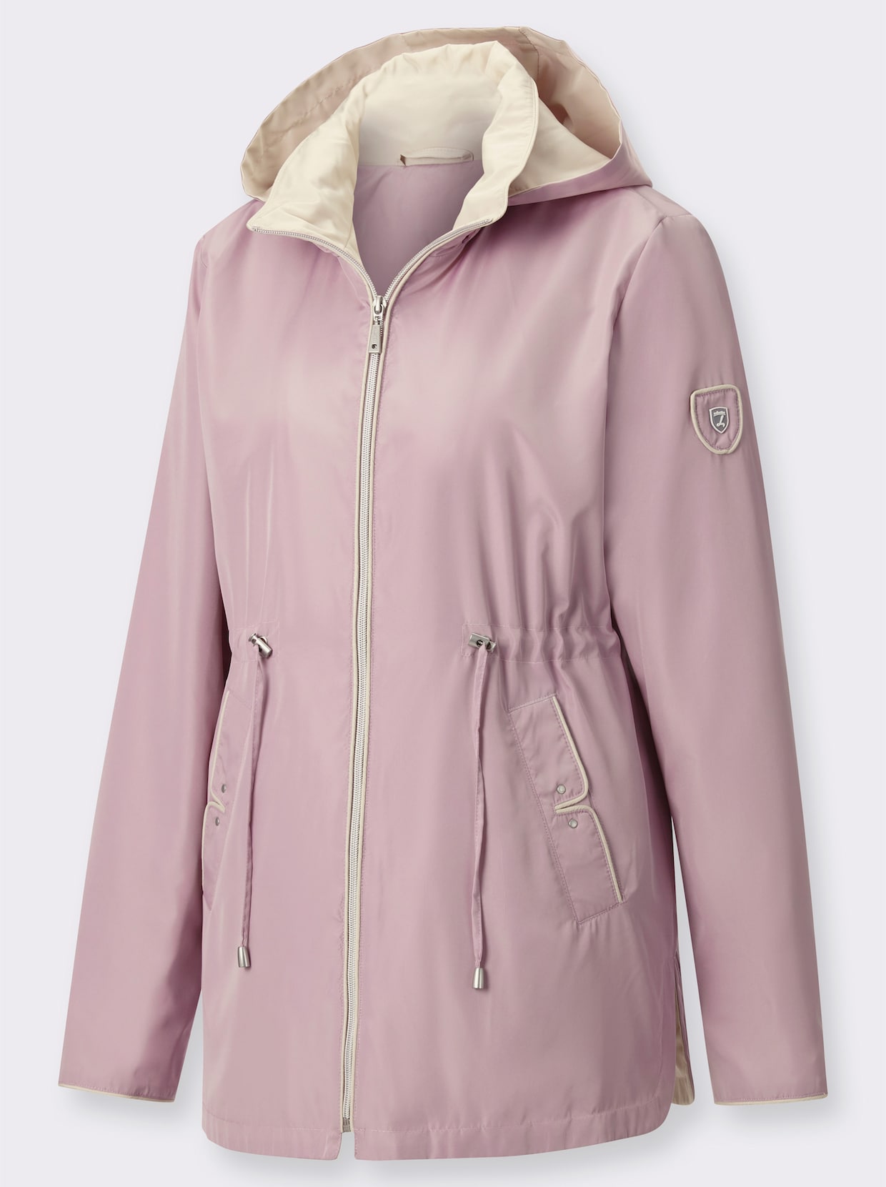 jack met capuchon - mauve