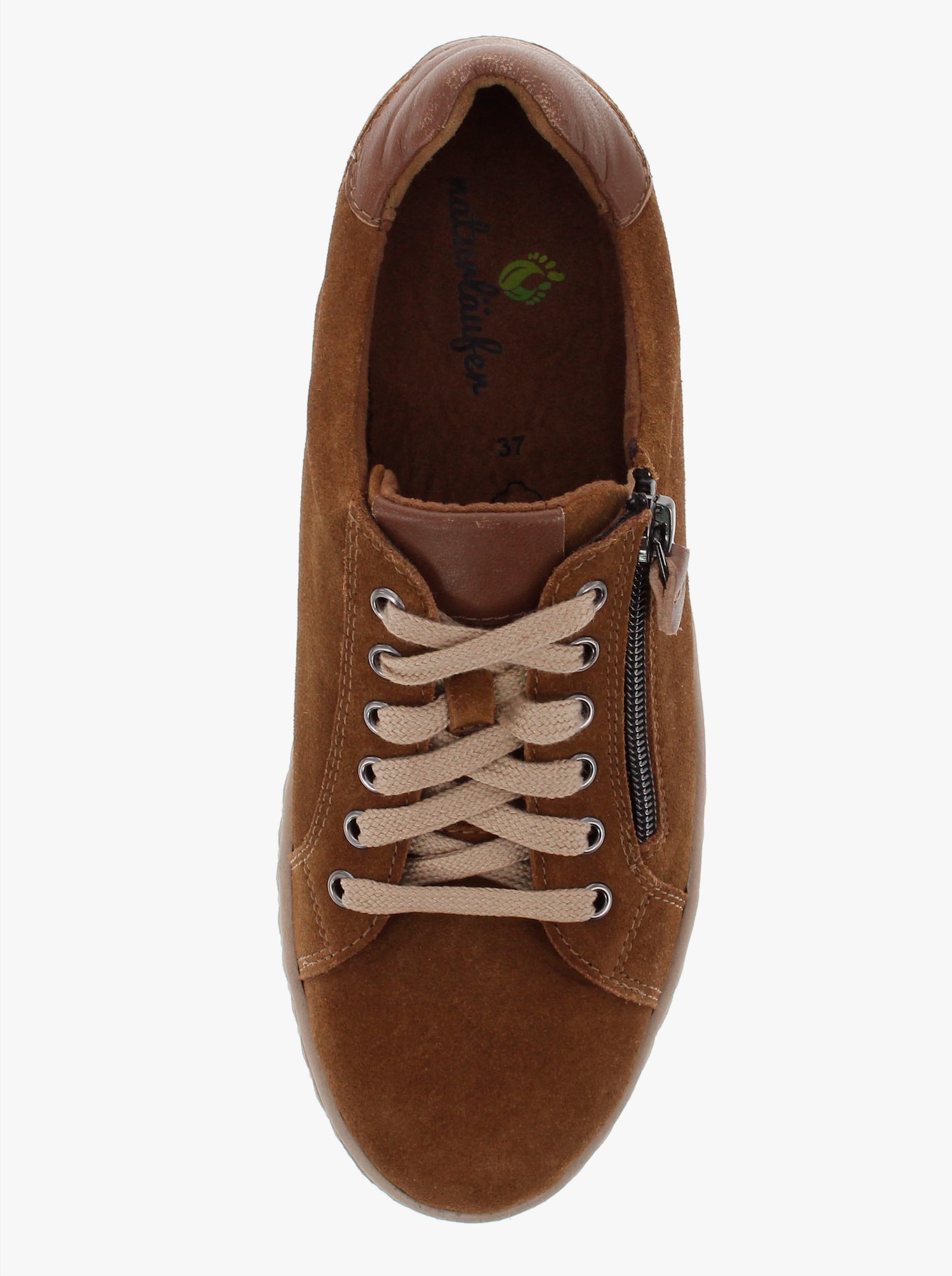 Naturläufer Sneaker für kräftige Füße, Naturläufer - camel