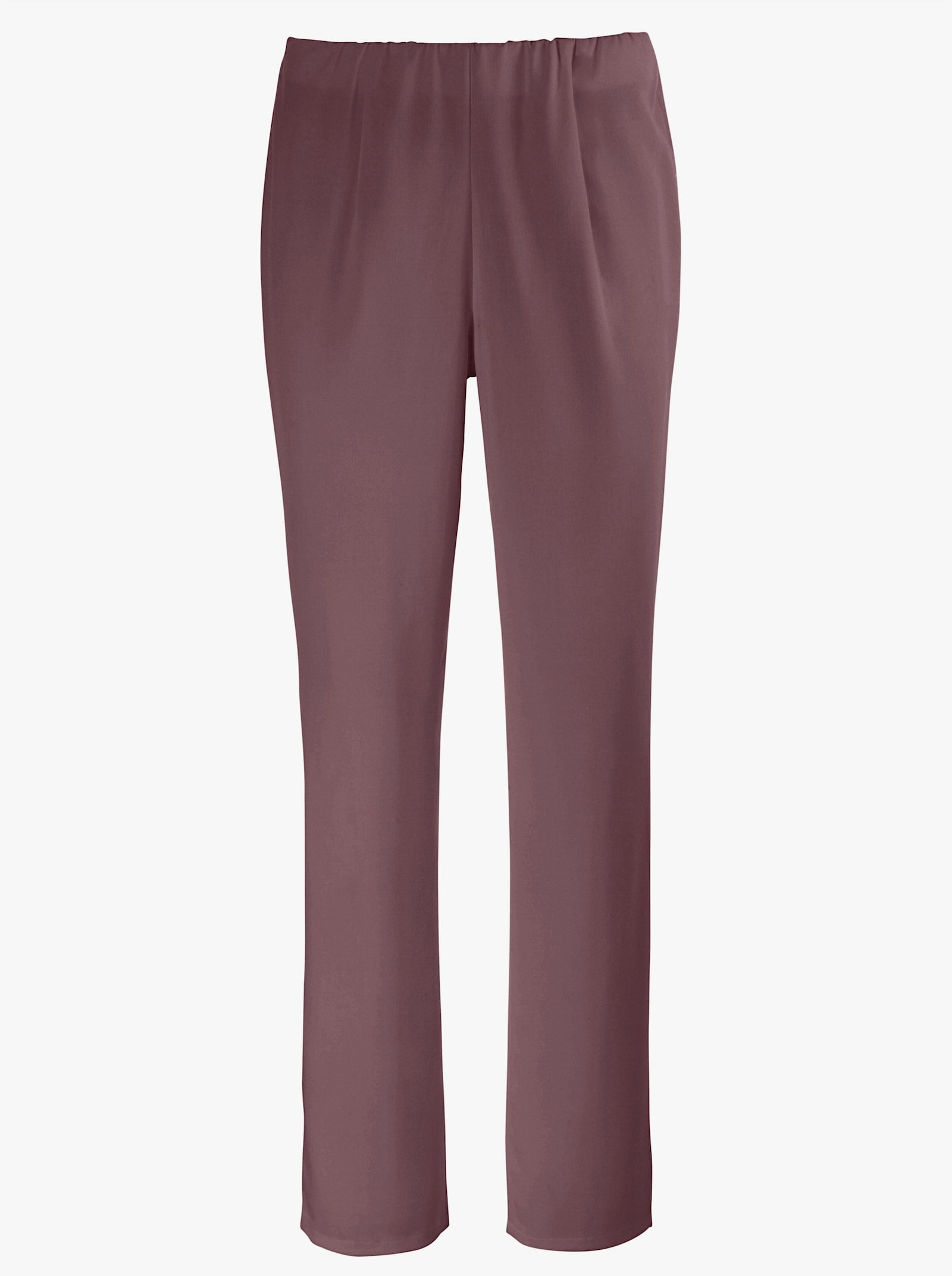 Stretch-Hose mit innenliegendem Dehnbund - rosenholz