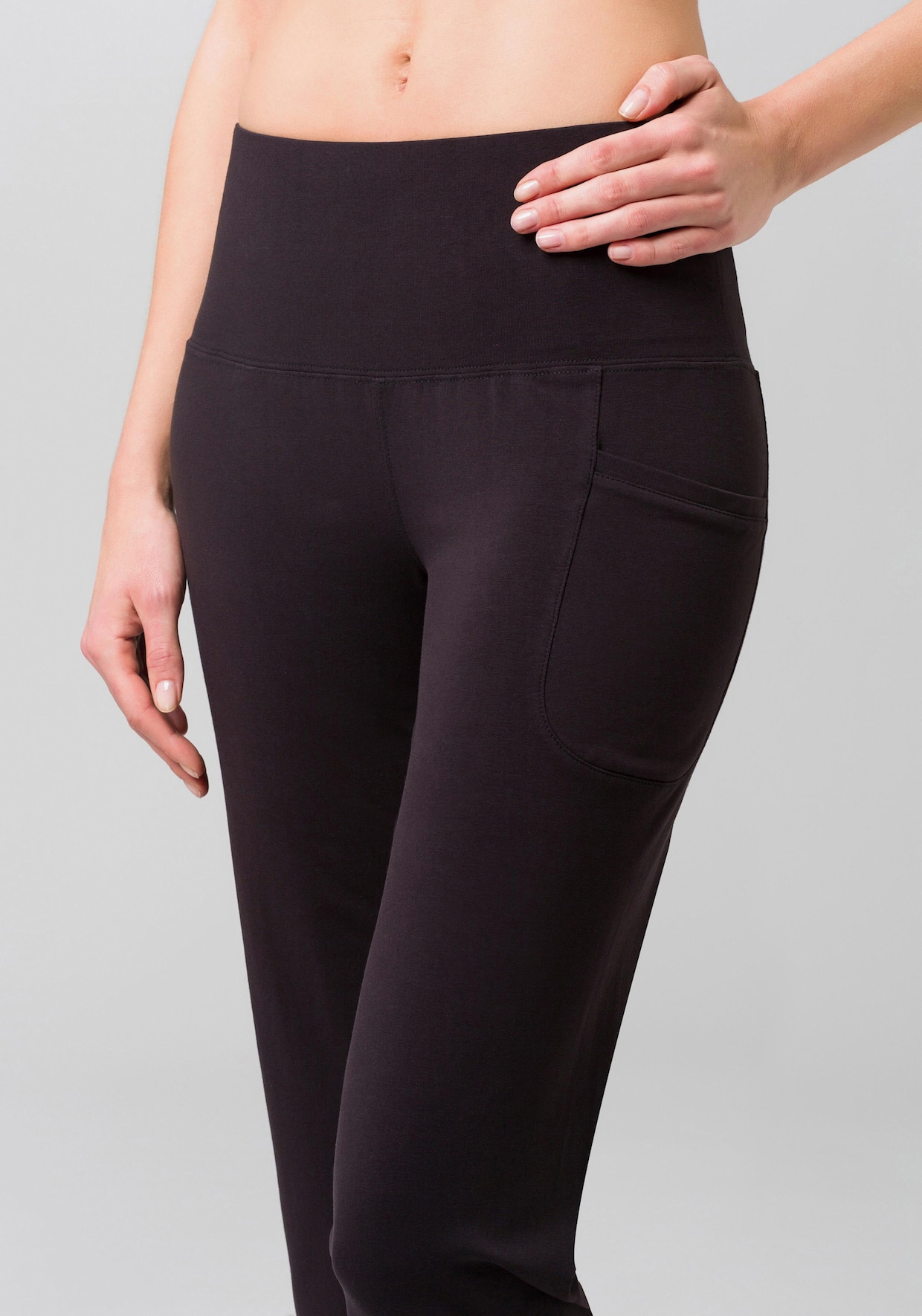 LASCANA ACTIVE 3/4-Leggings - schwarz