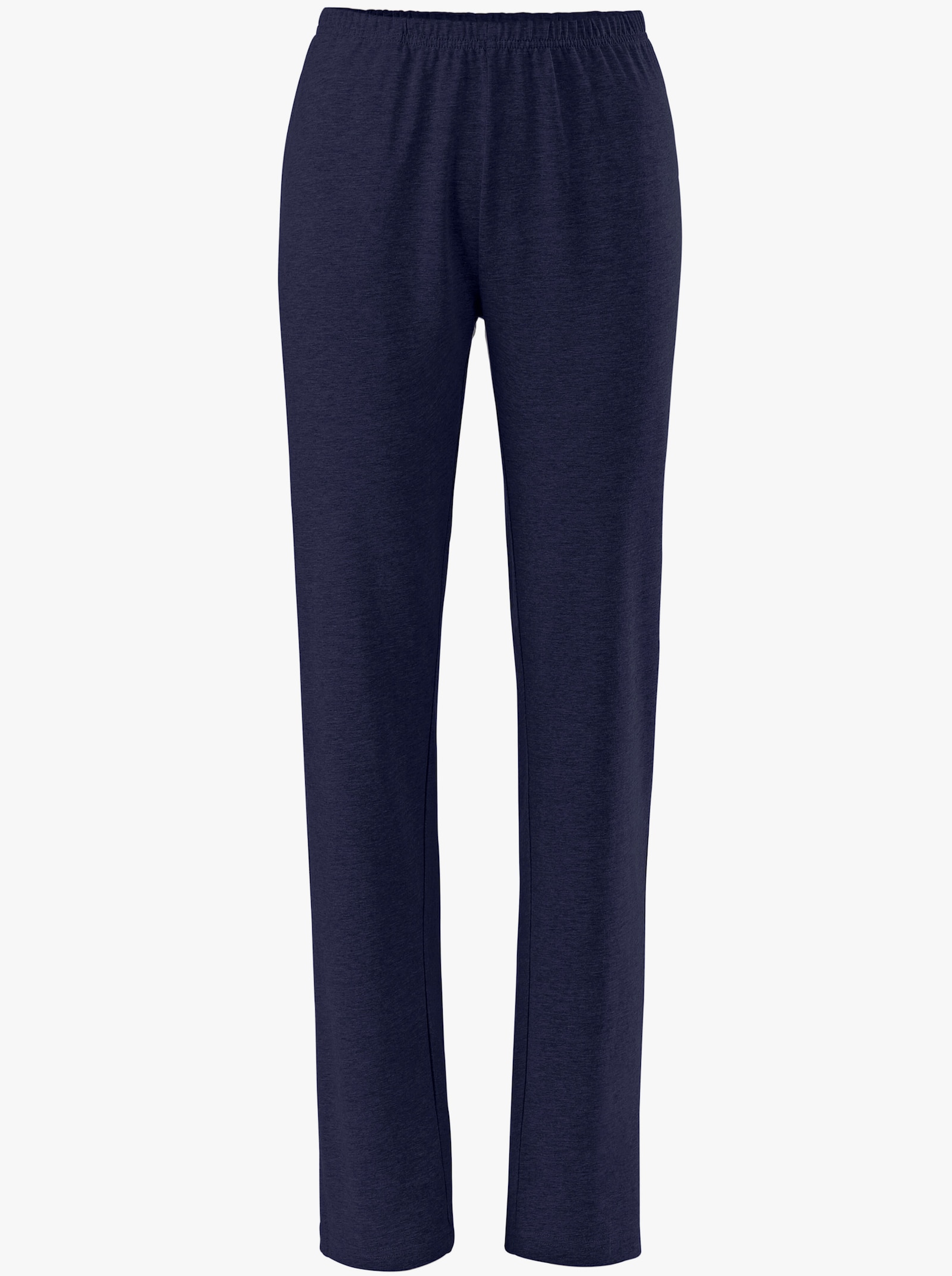 Freizeithose mit Rundum-Dehnbund - beere + marine