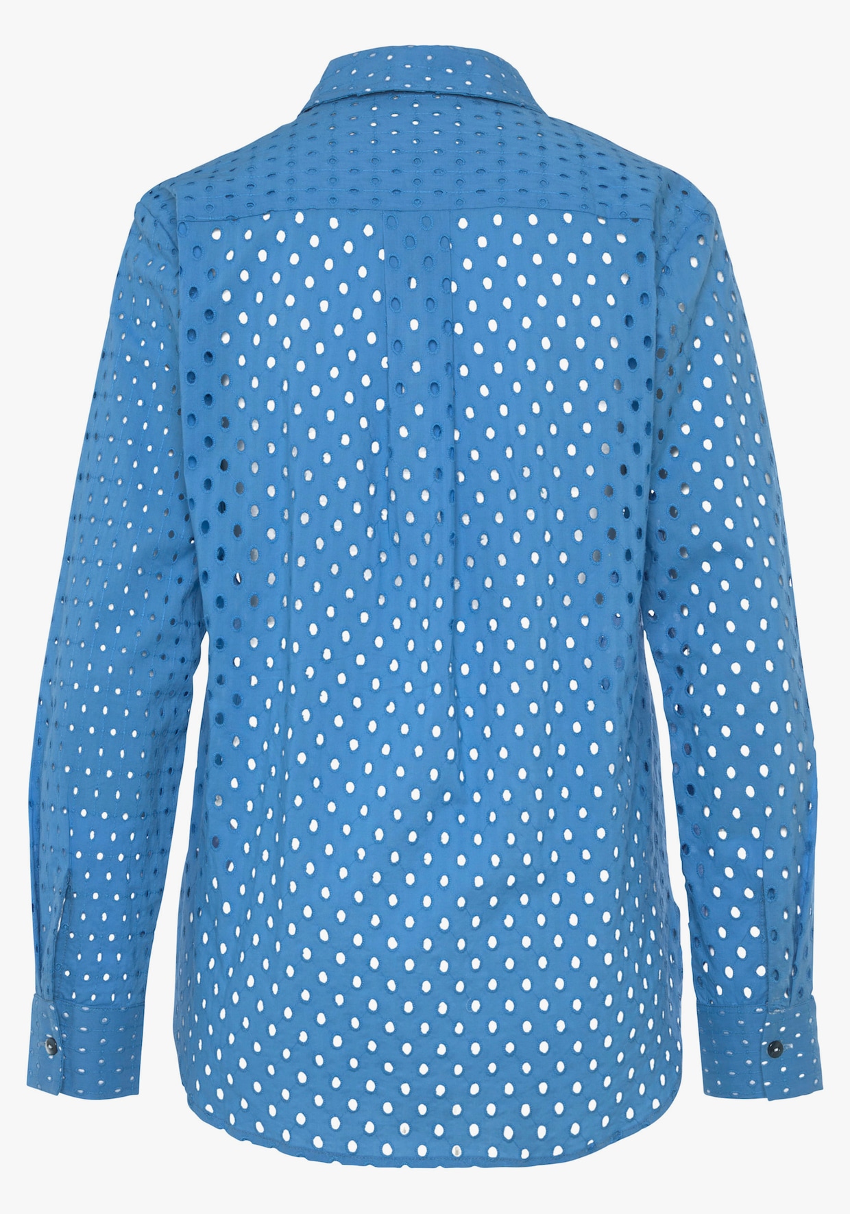 LASCANA Blouse met lange mouwen - blauw