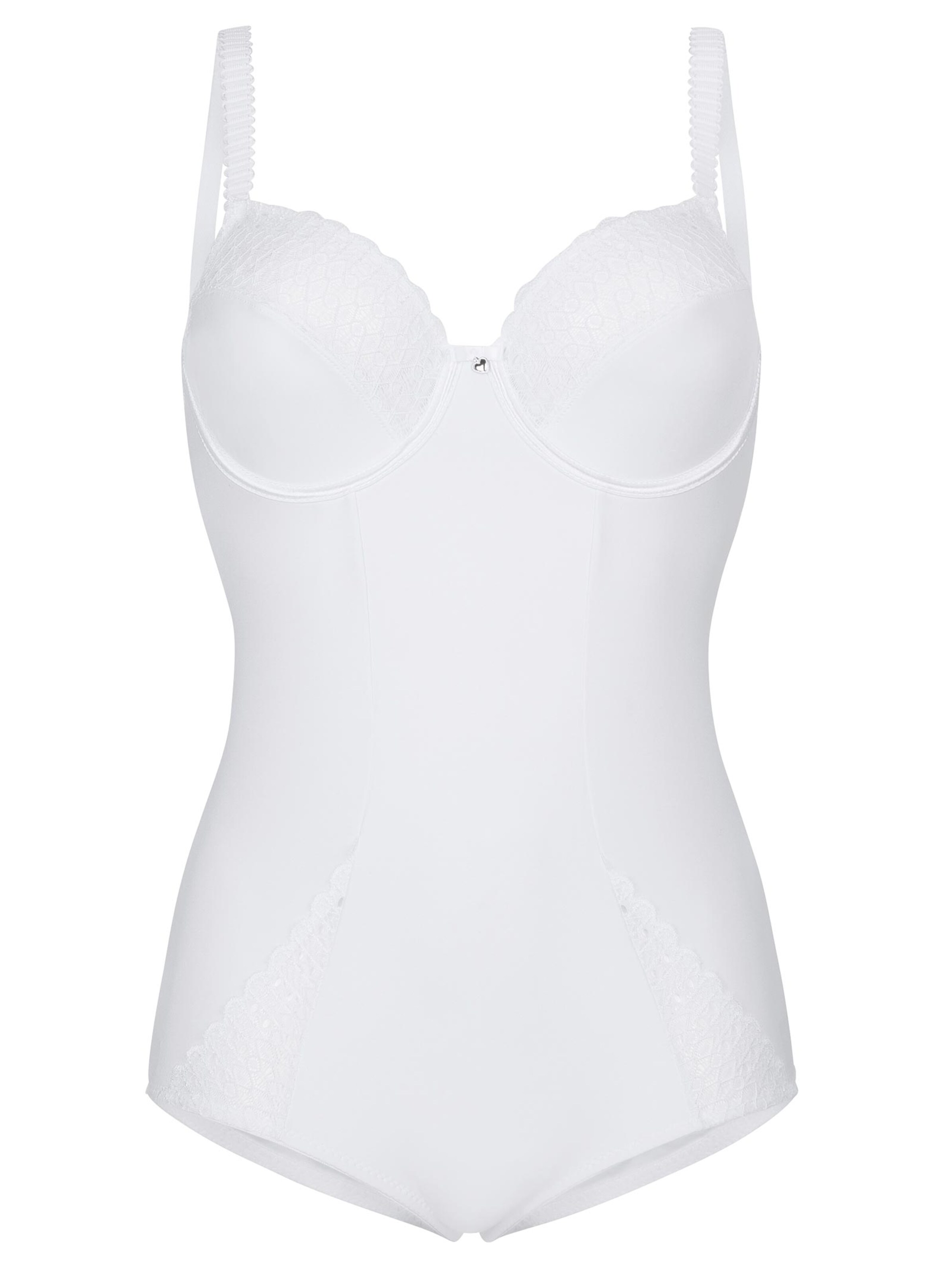 Sassa Body mit Bügel - weiß