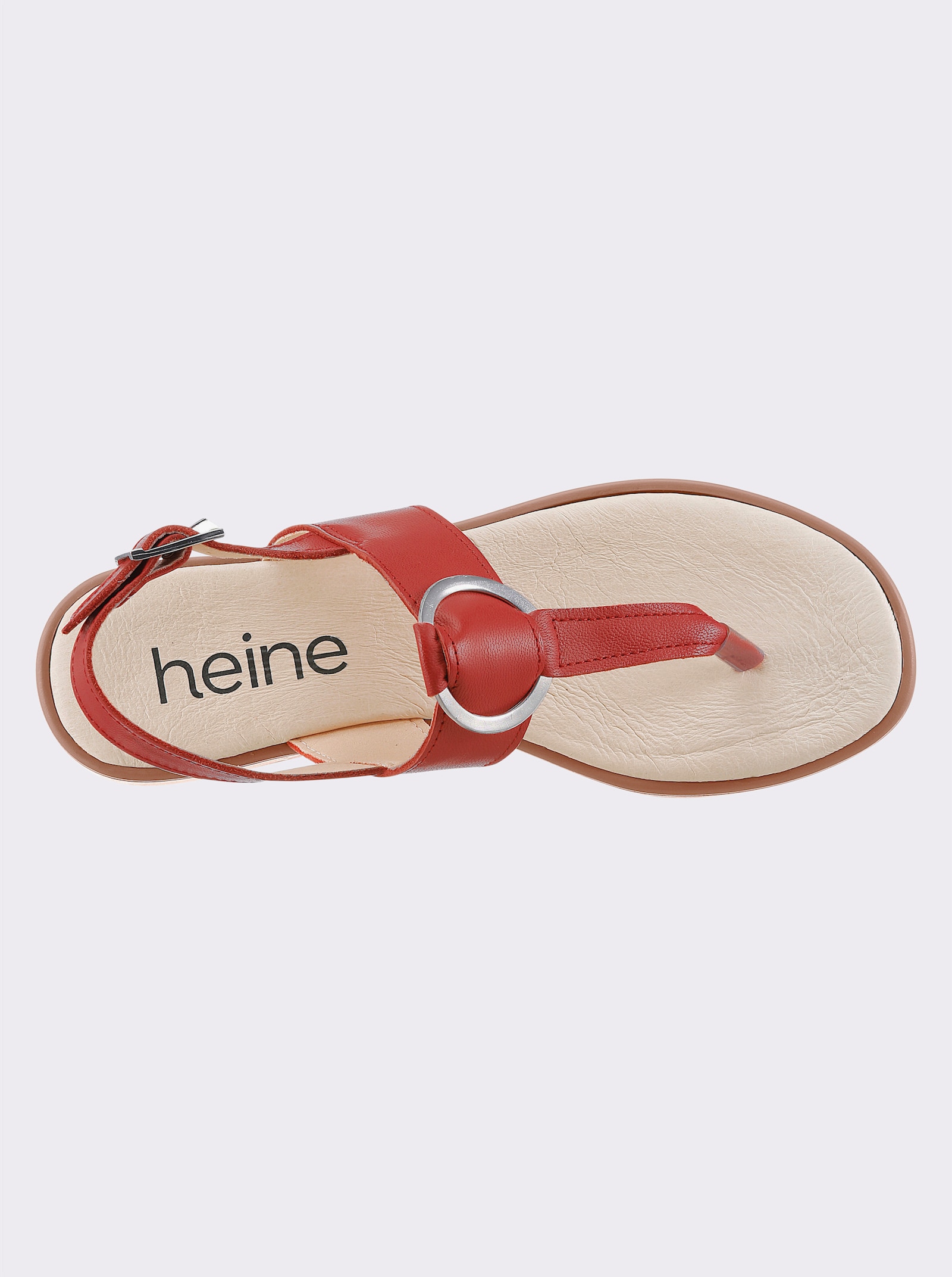 heine Sandale - rot