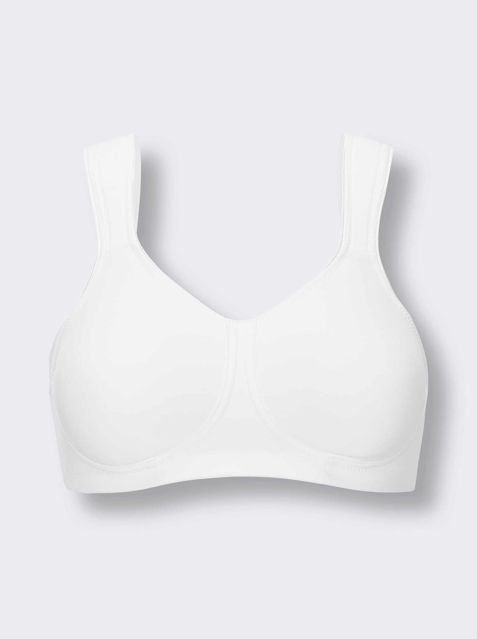 Entlastungs-BH ohne Bügel - weiß