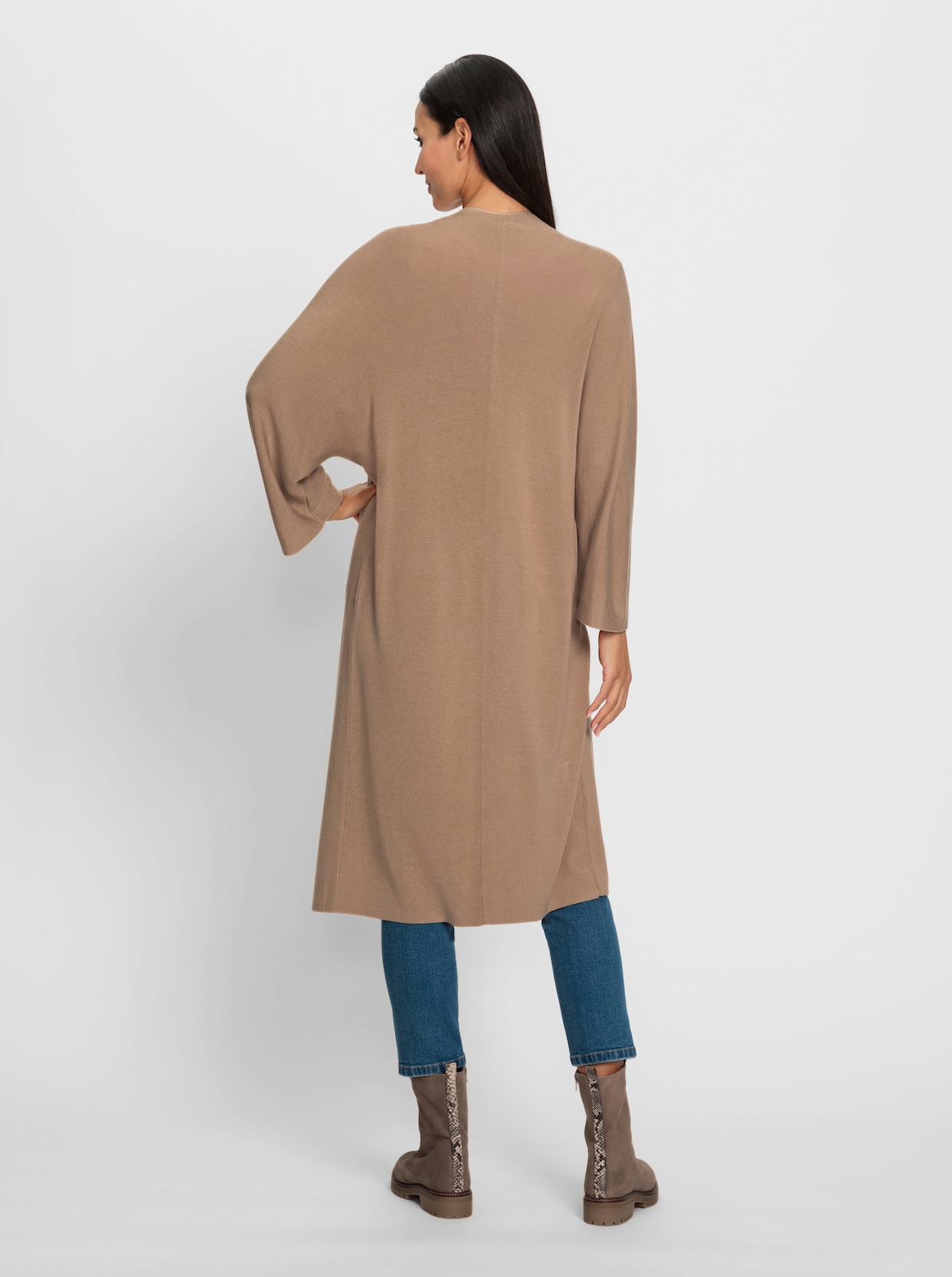 heine Gebreide mantel - camel