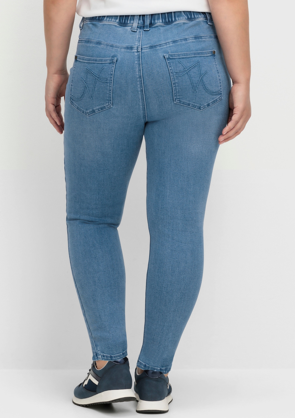 sheego Jegging - blue denim