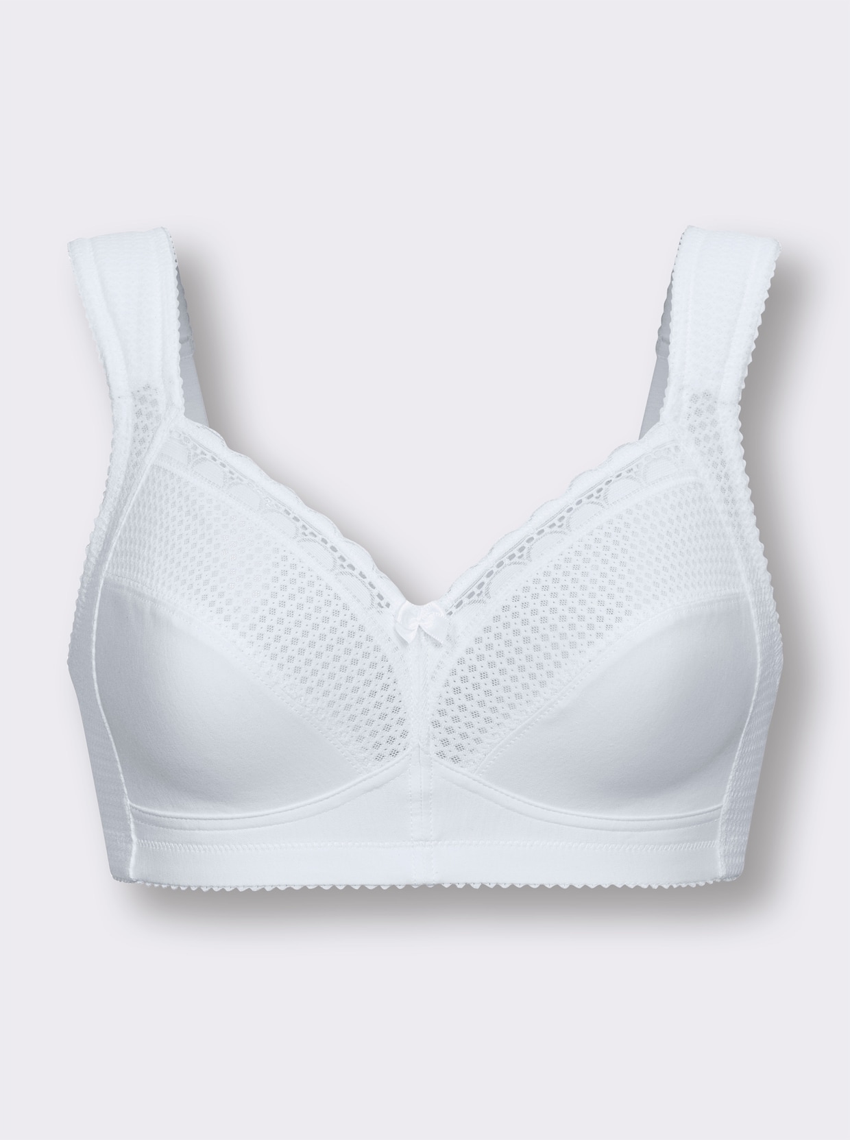 Miss Mary Soutien-gorge large sans armatures - blanc