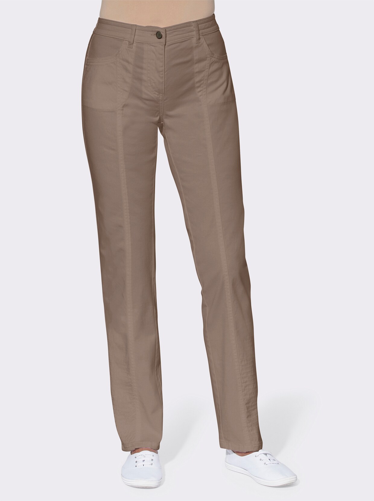 Stretch-Hose - taupe