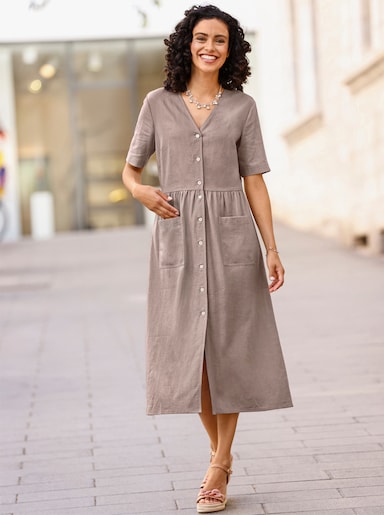 Kleid - taupe