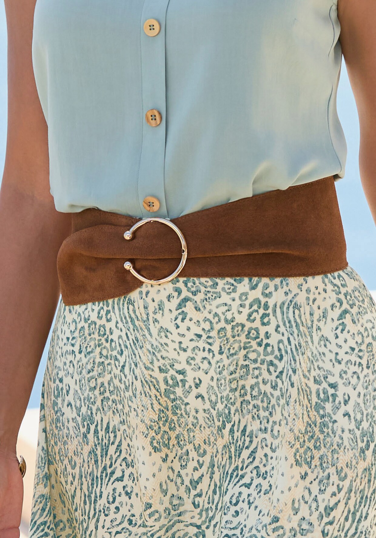 LASCANA Taillengürtel - cognac