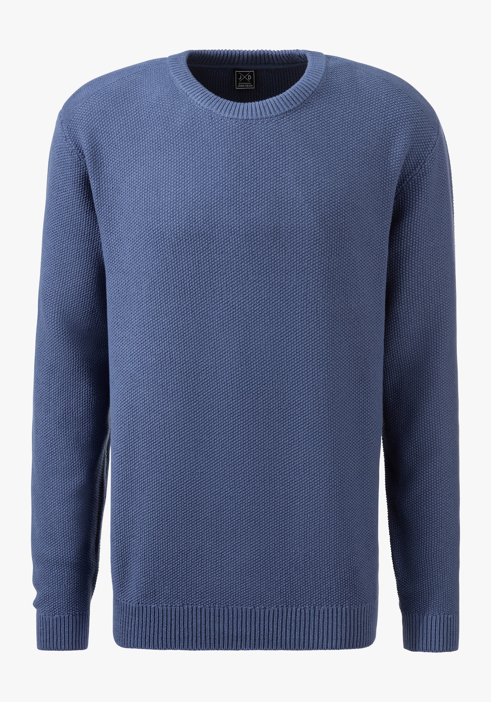 John Devin Strickpullover - blau