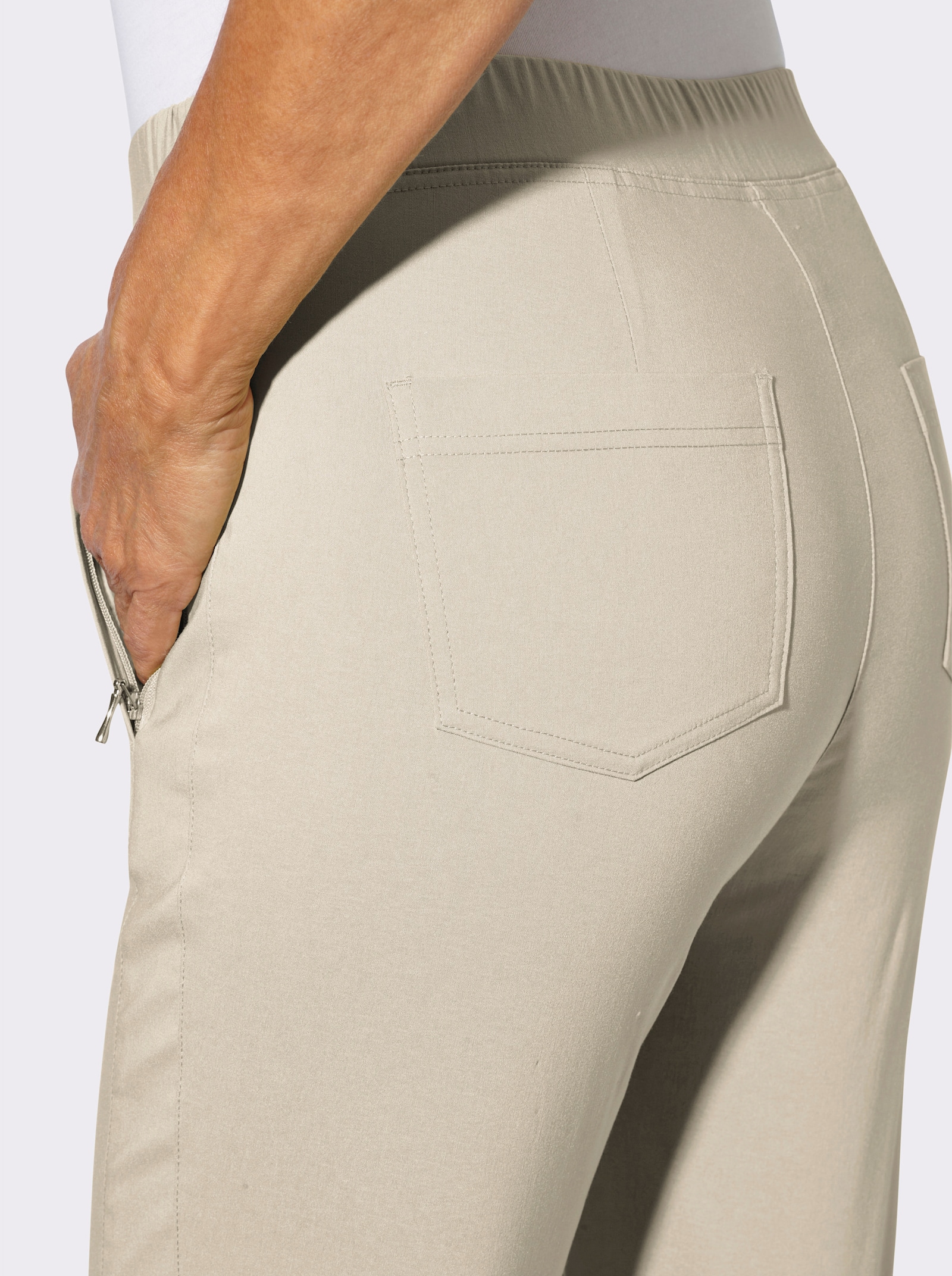 Bengalinhose zum Schlupfen - sand