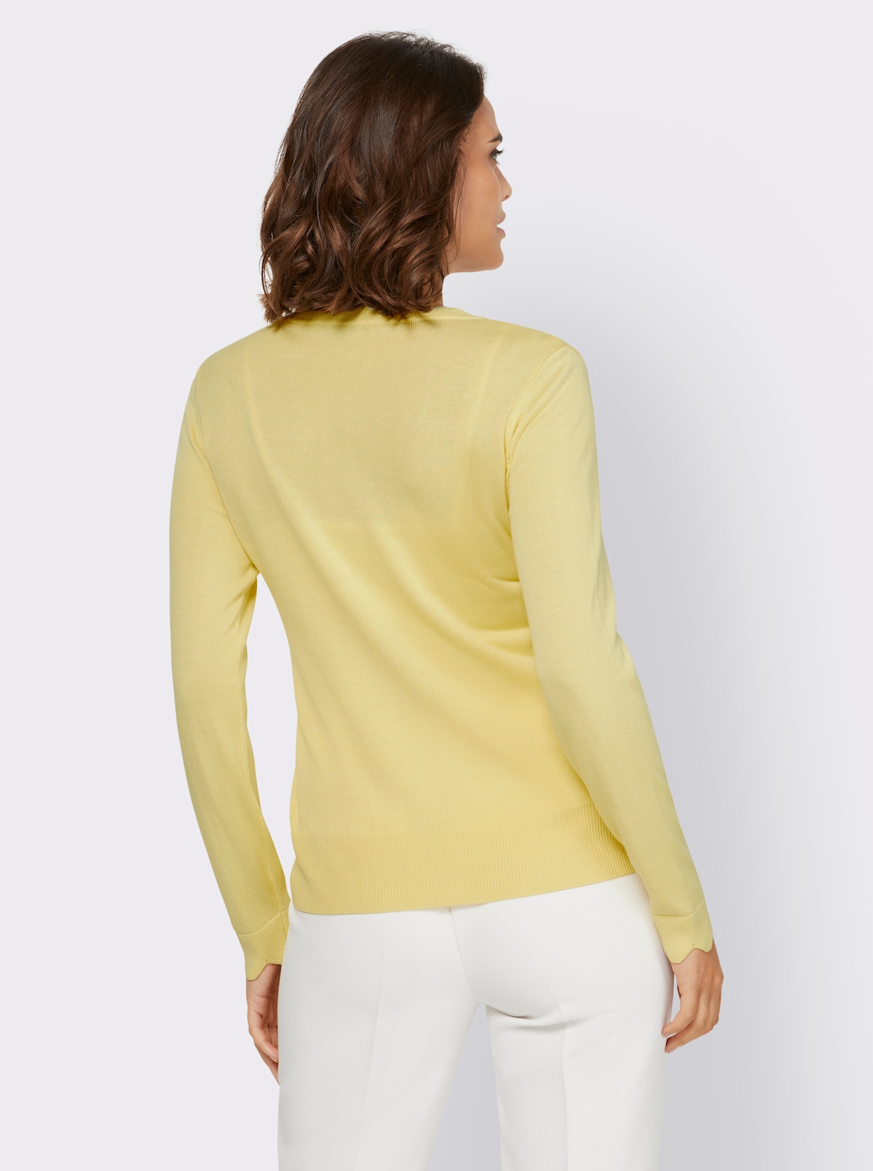 heine Veste en tricot - citron