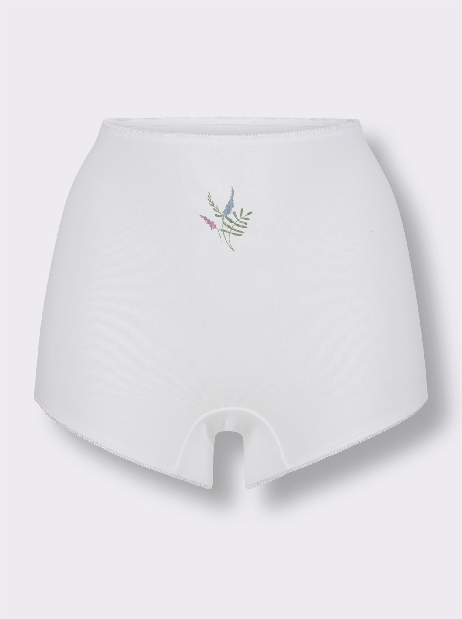 wäschepur Panty aus Single-Jersey - weiß