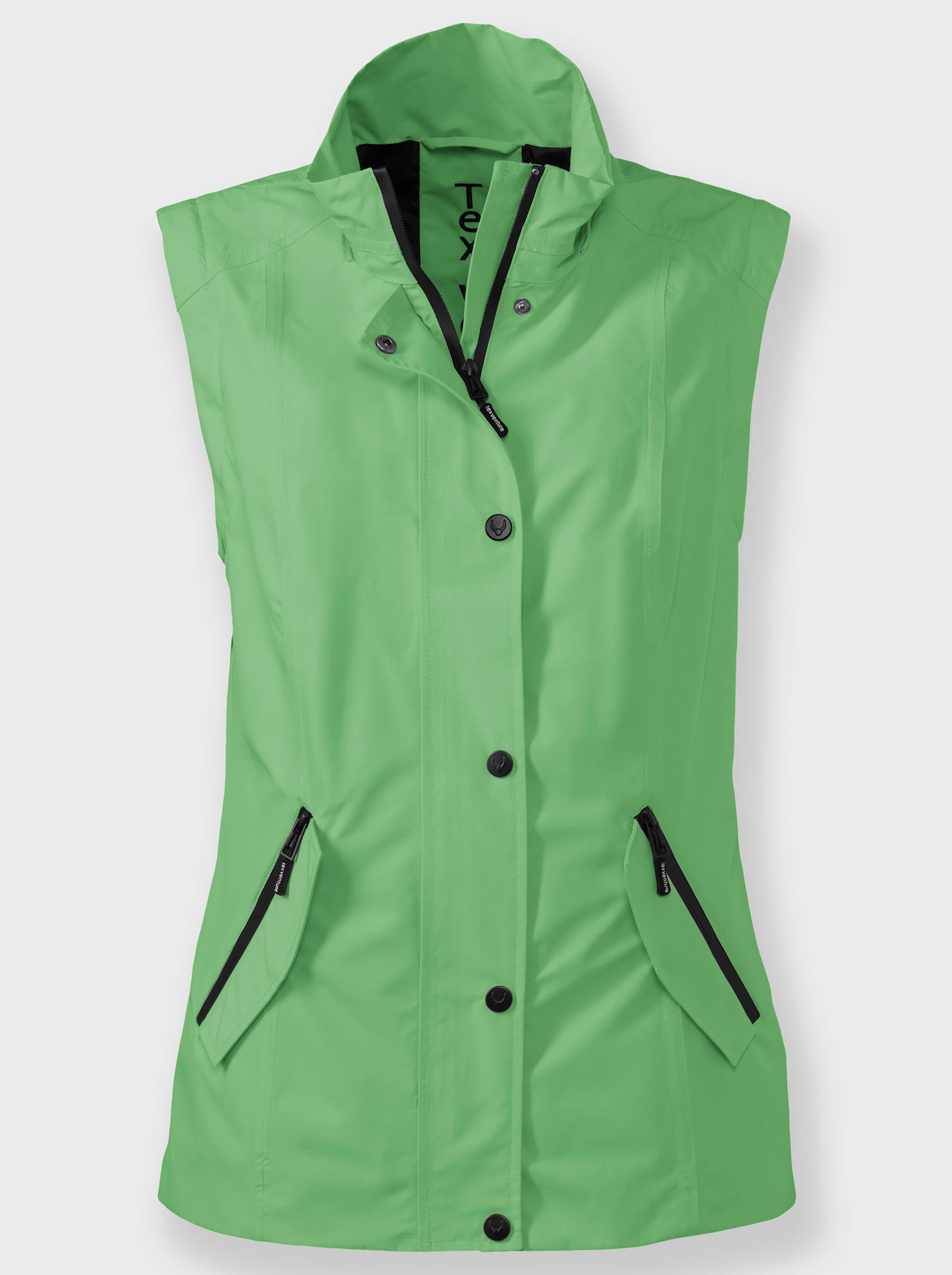 Funktionsjacke mit abnehmbaren Ärmeln - apfel