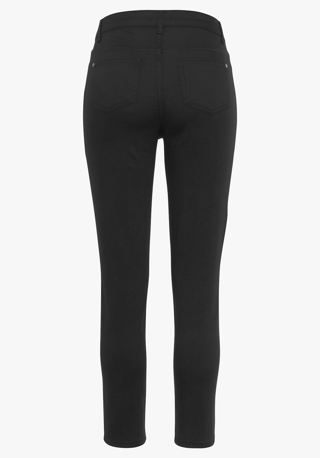 LASCANA 7/8-Jeggings - schwarz