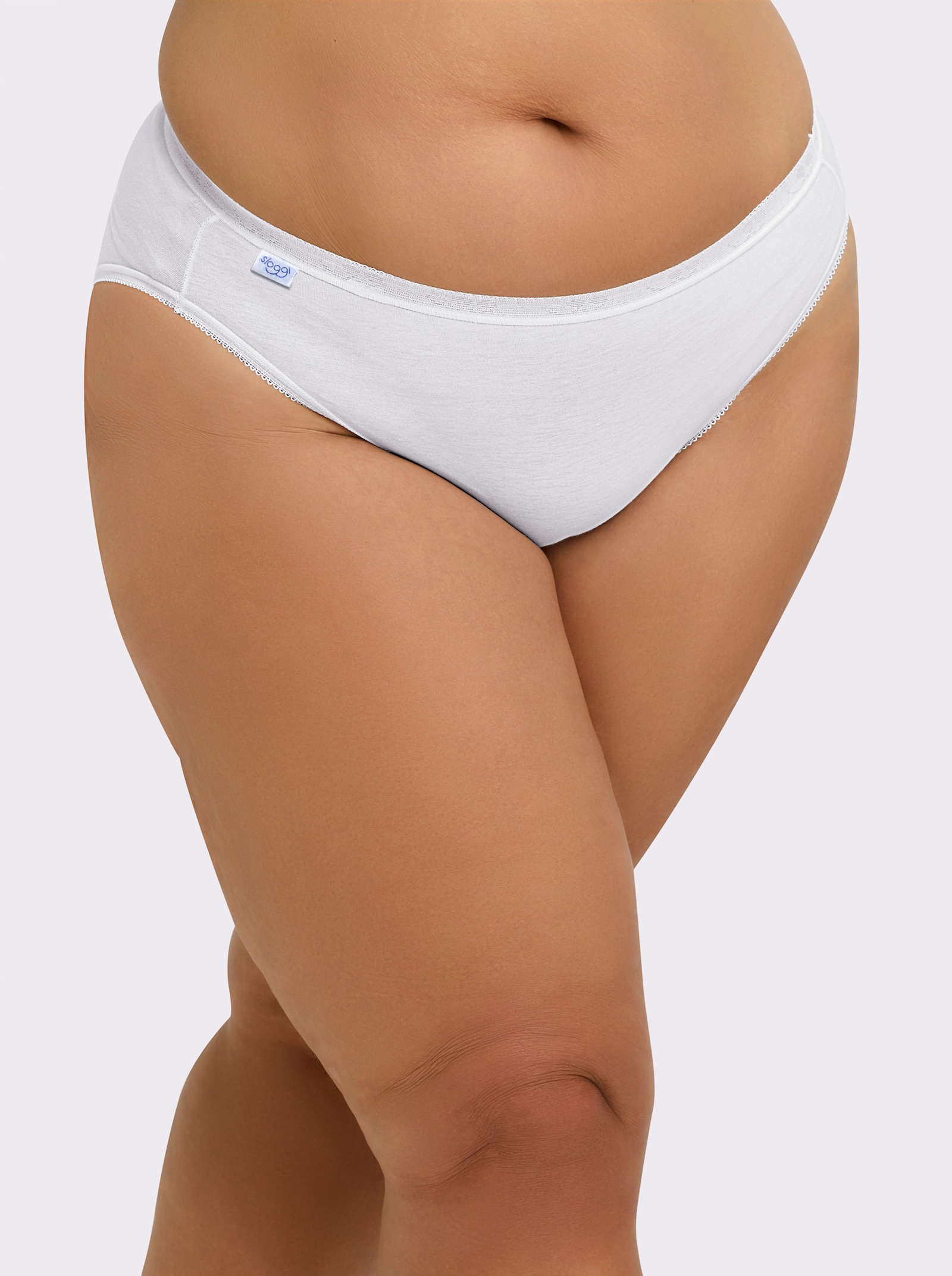 Sloggi Jazzpants mit flachen Nähten - weiß