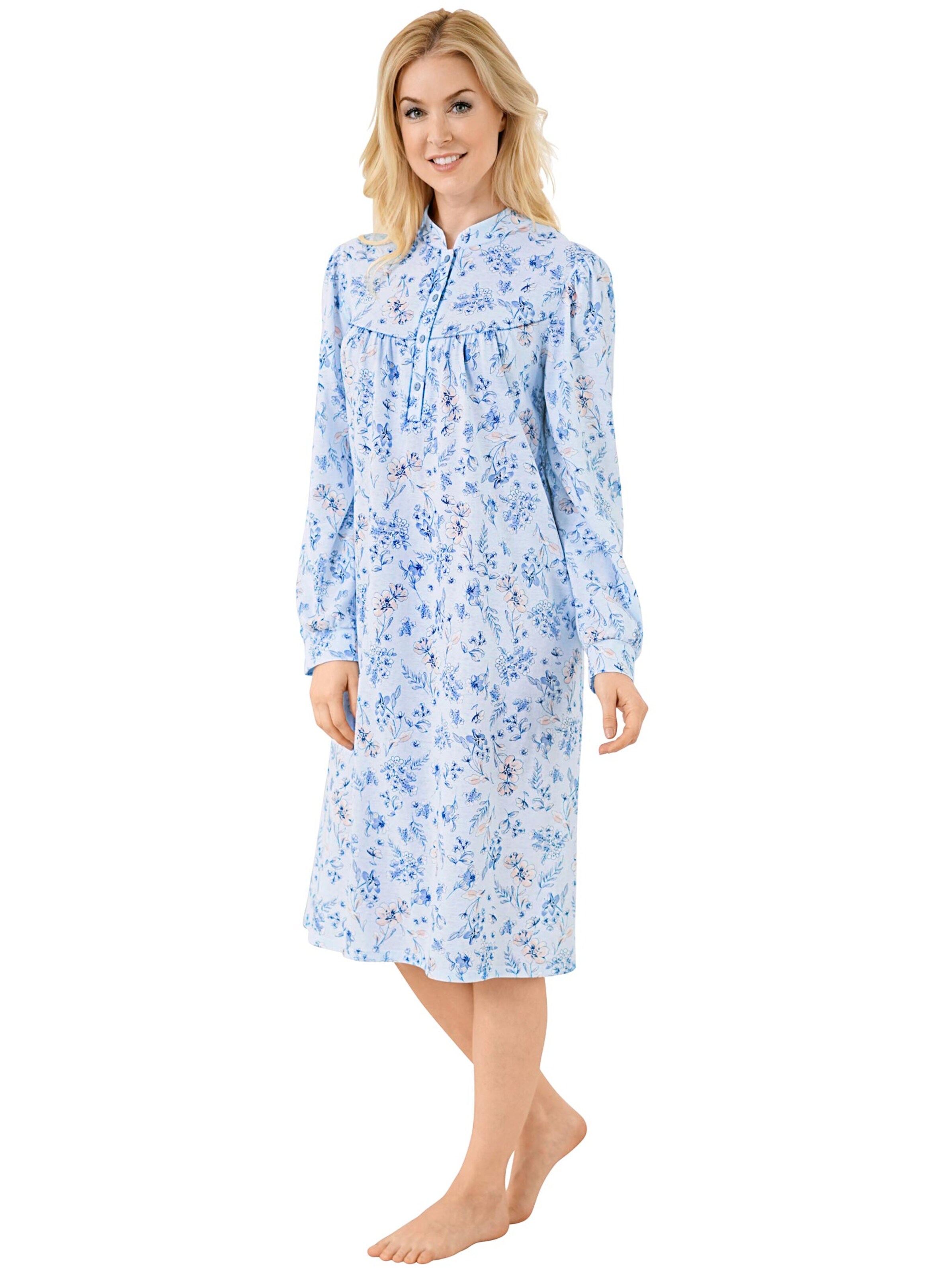 Nachthemd - bleu-bedruckt