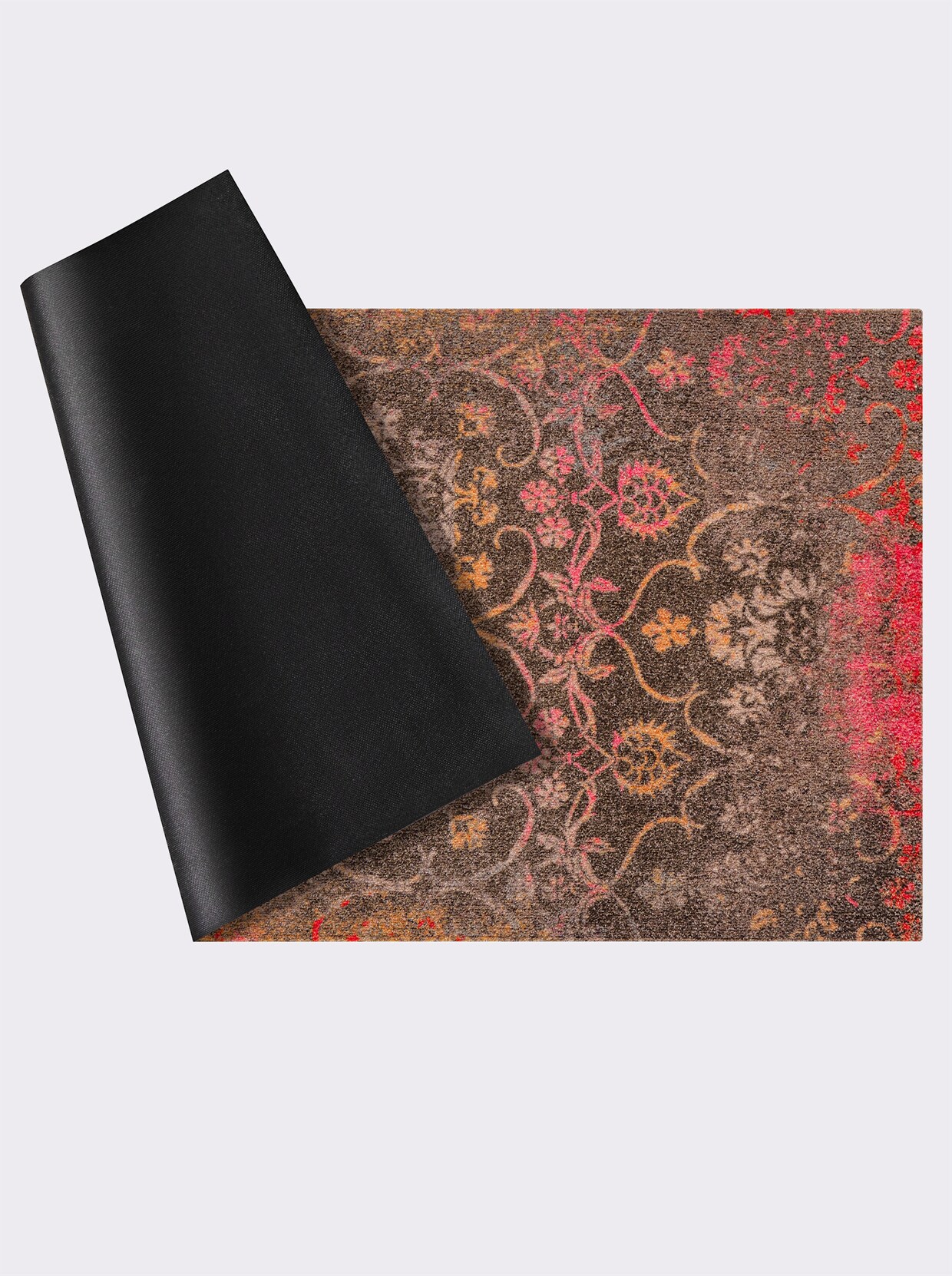 wash+dry by Kleen-Tex Voetmat - taupe/bont