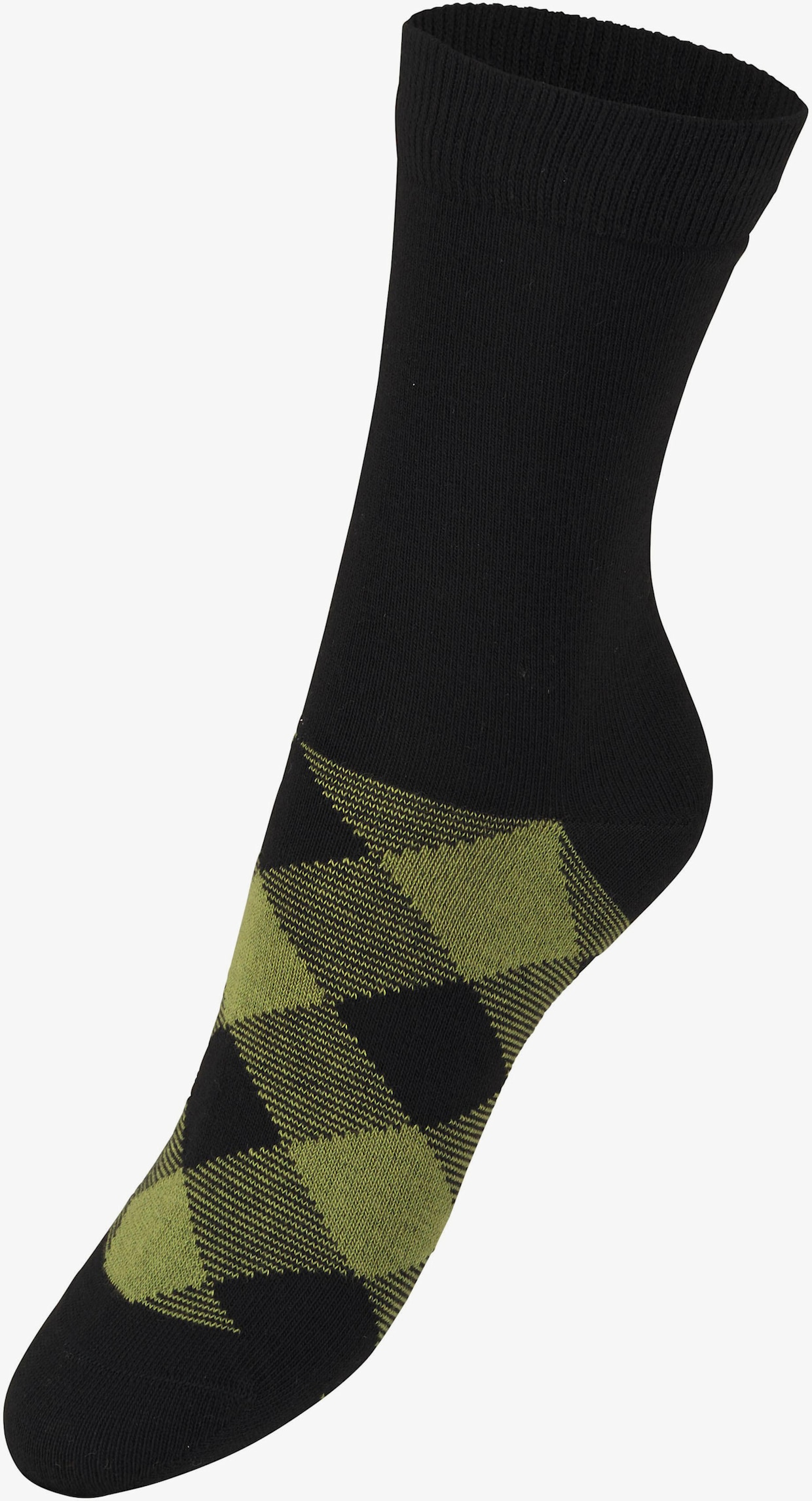 H.I.S Socken - schwarz-gemustert