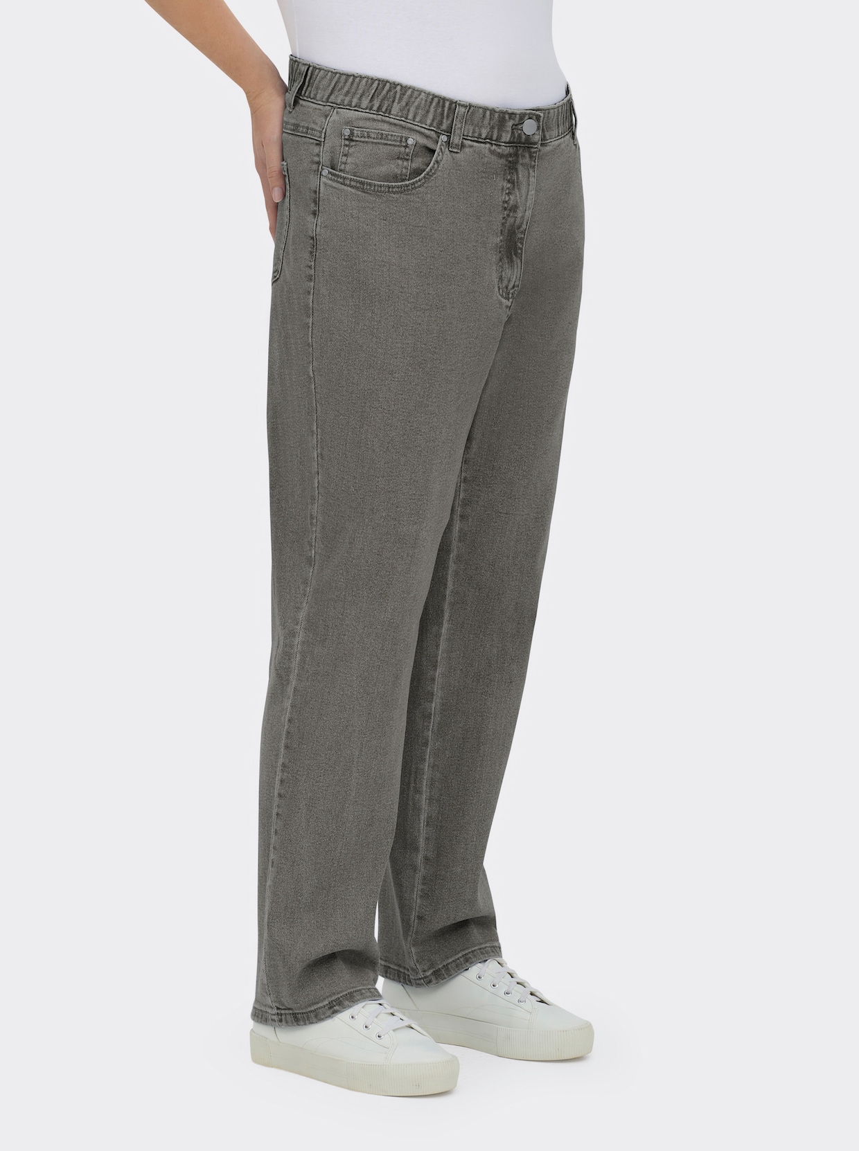 5-Pocket-Jeans - grey-denim